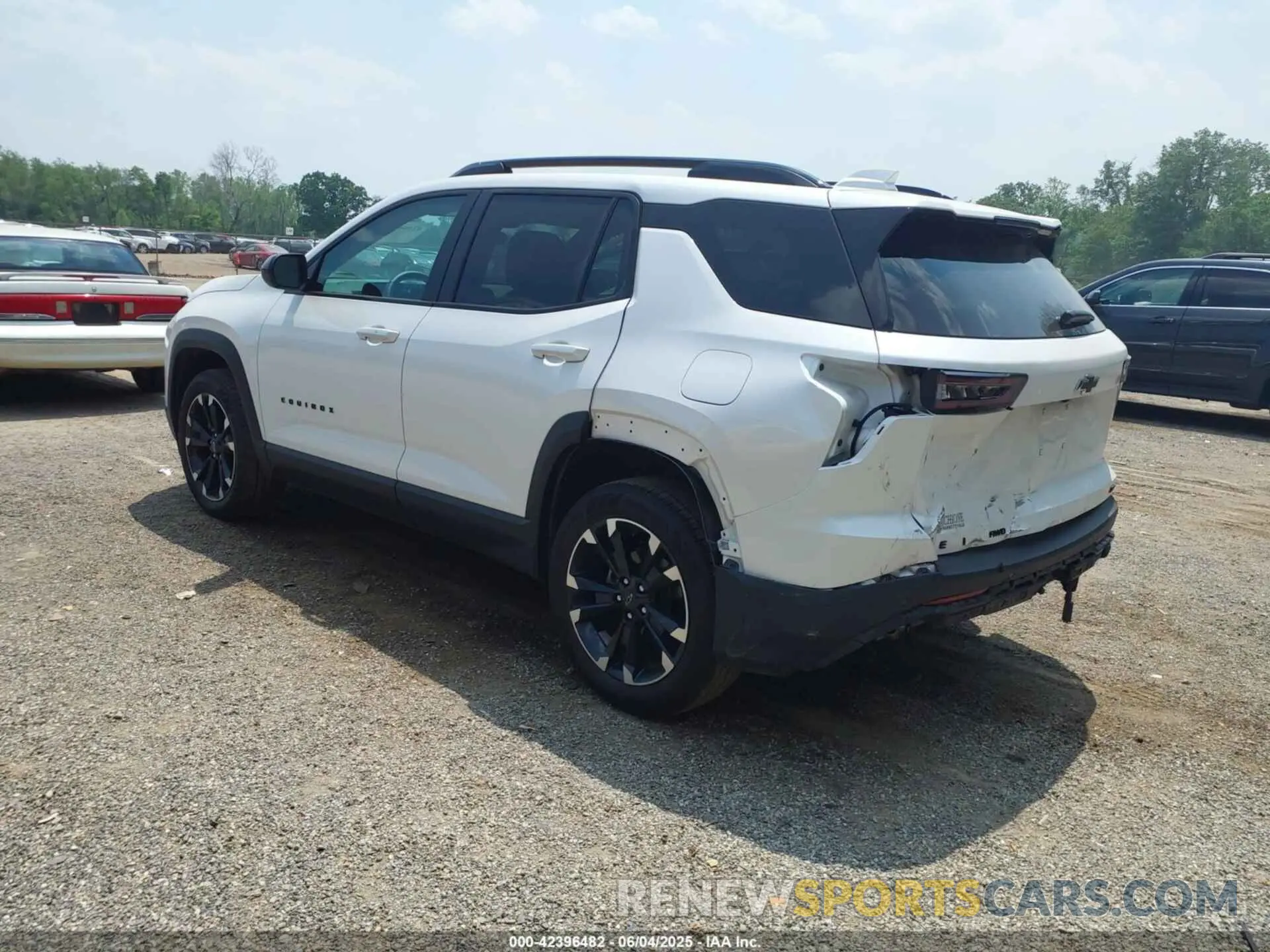 3 fotografías del automóvil dañado 3GNAXTEG0SL172999 CHEVROLET EQUINOX 2025