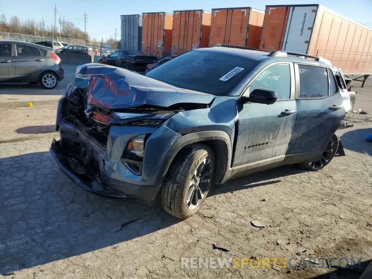 1 fotografías del automóvil dañado 3GNAXTEG1SL145794 CHEVROLET EQUINOX 2025