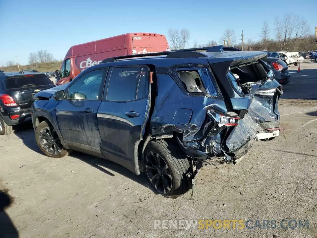 2 fotografías del automóvil dañado 3GNAXTEG1SL145794 CHEVROLET EQUINOX 2025