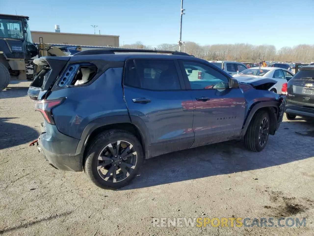 3 fotografías del automóvil dañado 3GNAXTEG1SL145794 CHEVROLET EQUINOX 2025