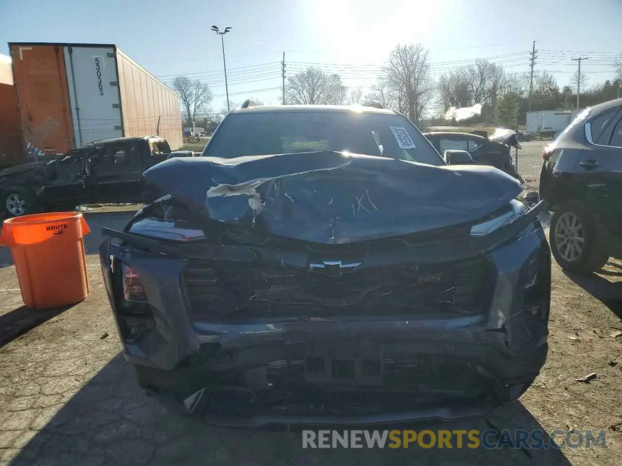 5 fotografías del automóvil dañado 3GNAXTEG1SL145794 CHEVROLET EQUINOX 2025