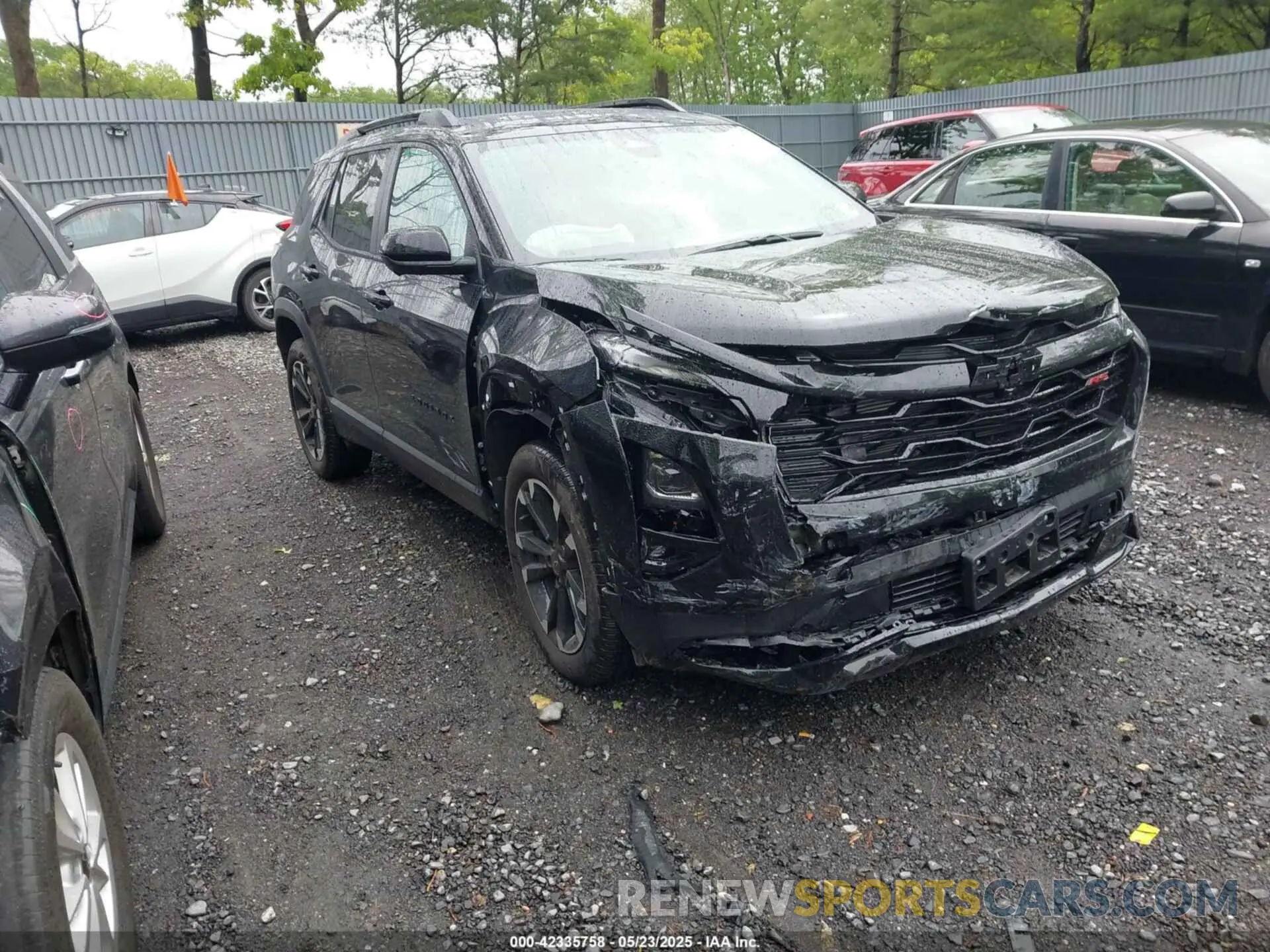 1 fotografías del automóvil dañado 3GNAXTEG2SL210426 CHEVROLET EQUINOX 2025