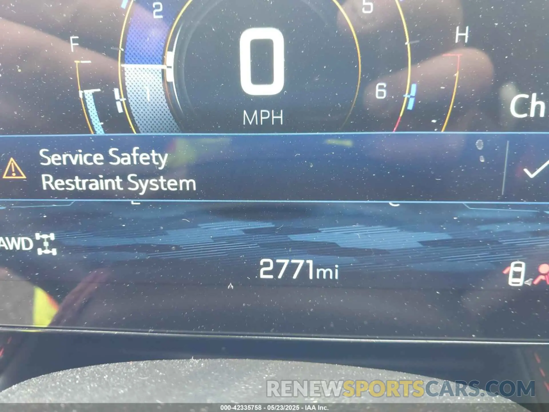7 fotografías del automóvil dañado 3GNAXTEG2SL210426 CHEVROLET EQUINOX 2025