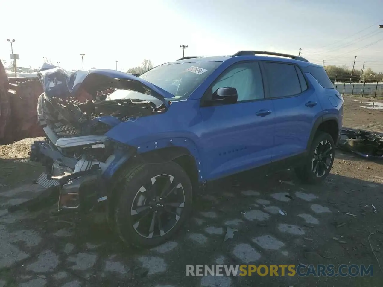 1 fotografías del automóvil dañado 3GNAXTEG3SL234122 CHEVROLET EQUINOX 2025