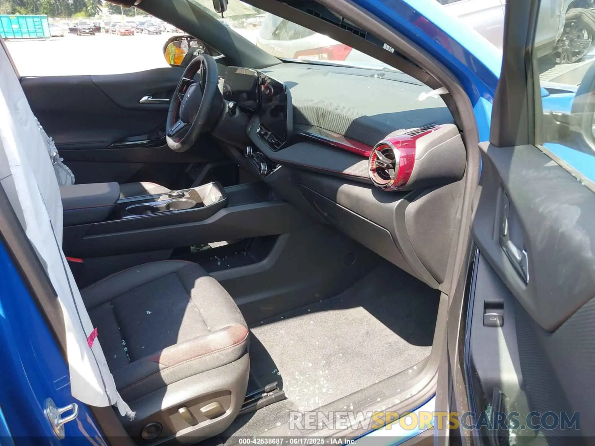 5 fotografías del automóvil dañado 3GNAXTEG3SL327593 CHEVROLET EQUINOX 2025