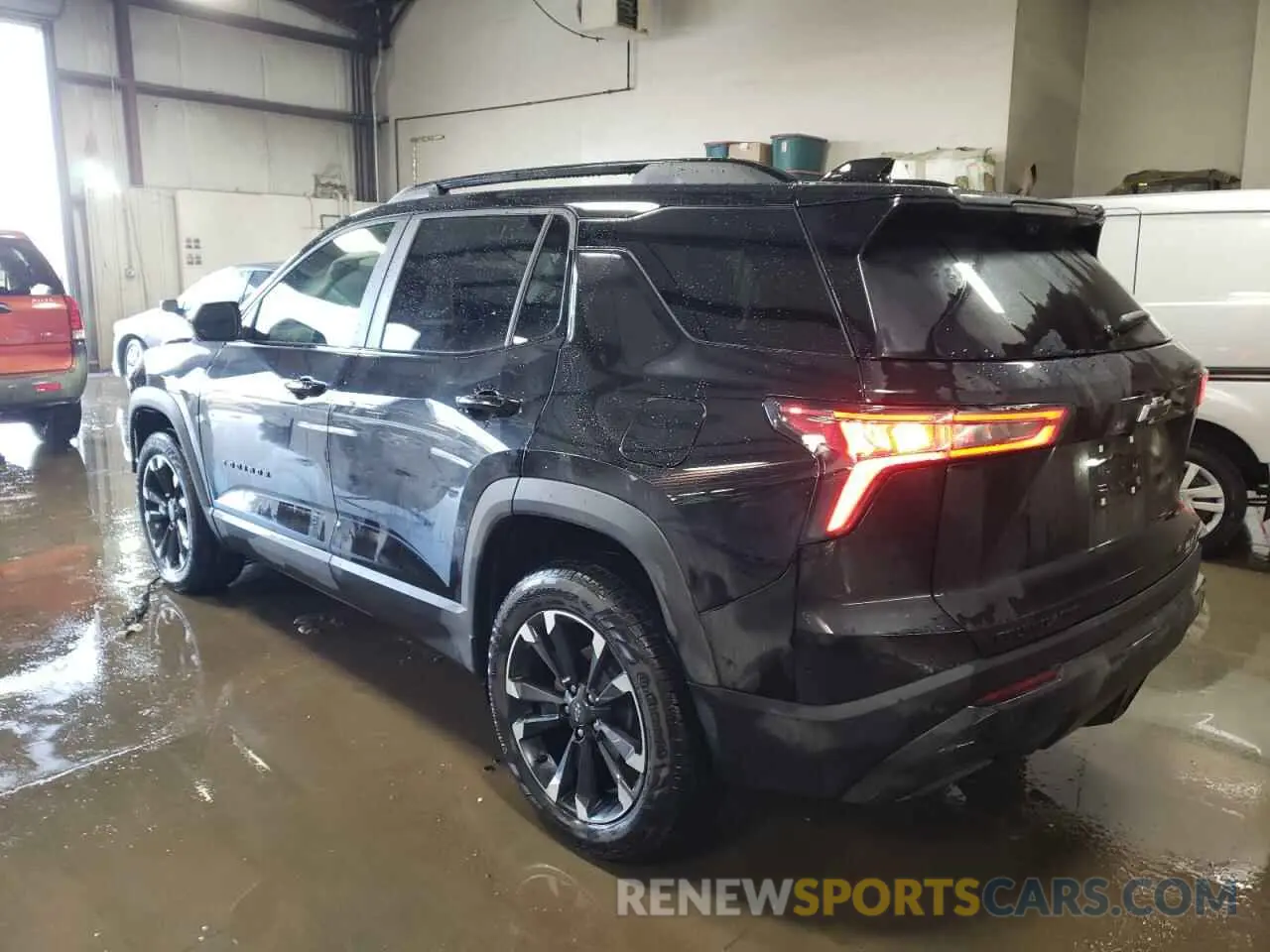 2 fotografías del automóvil dañado 3GNAXTEG4SL127452 CHEVROLET EQUINOX 2025