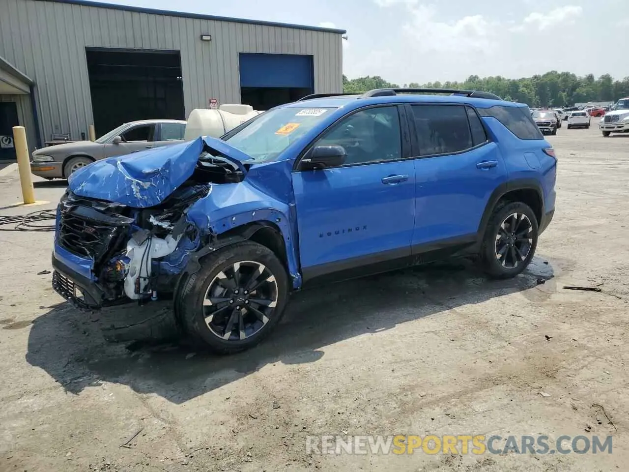 1 fotografías del automóvil dañado 3GNAXTEG7SL230896 CHEVROLET EQUINOX 2025