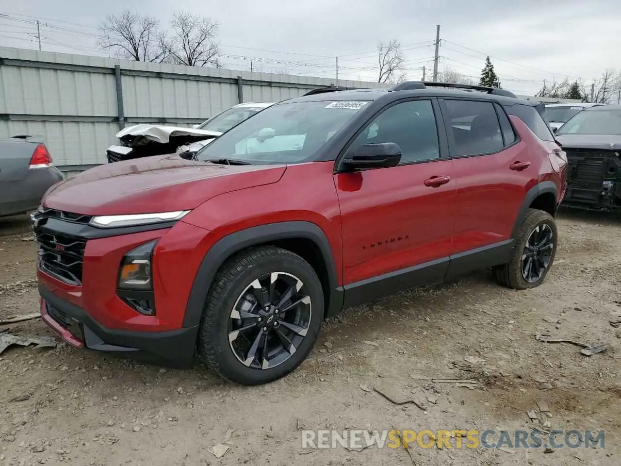 1 fotografías del automóvil dañado 3GNAXTEGXSL259454 CHEVROLET EQUINOX 2025