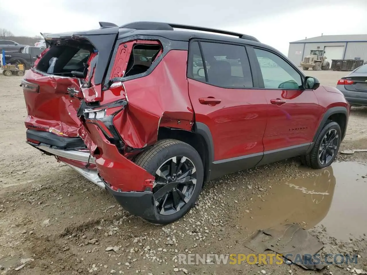3 fotografías del automóvil dañado 3GNAXTEGXSL259454 CHEVROLET EQUINOX 2025