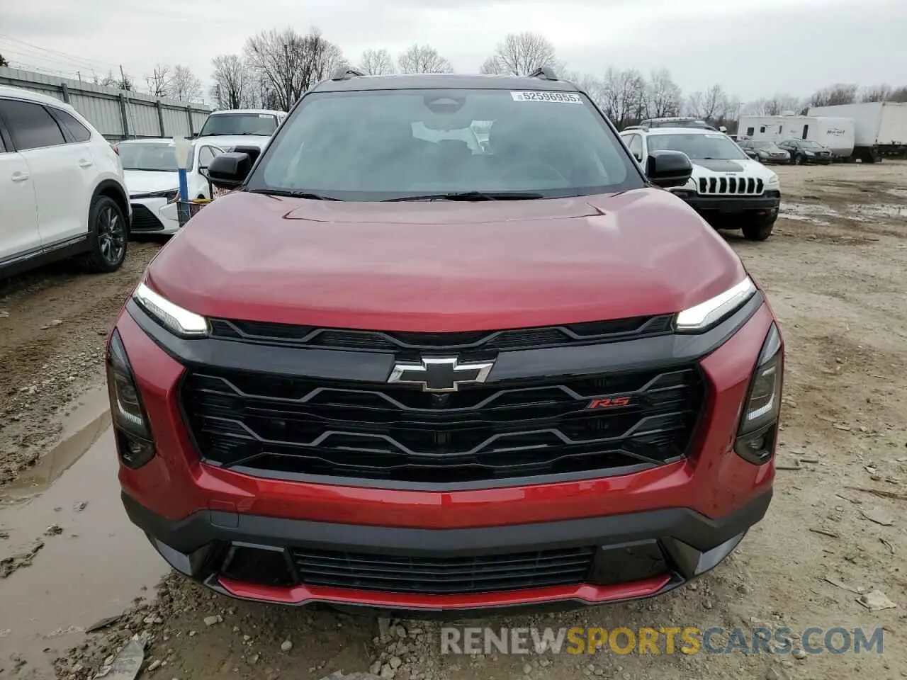 5 fotografías del automóvil dañado 3GNAXTEGXSL259454 CHEVROLET EQUINOX 2025