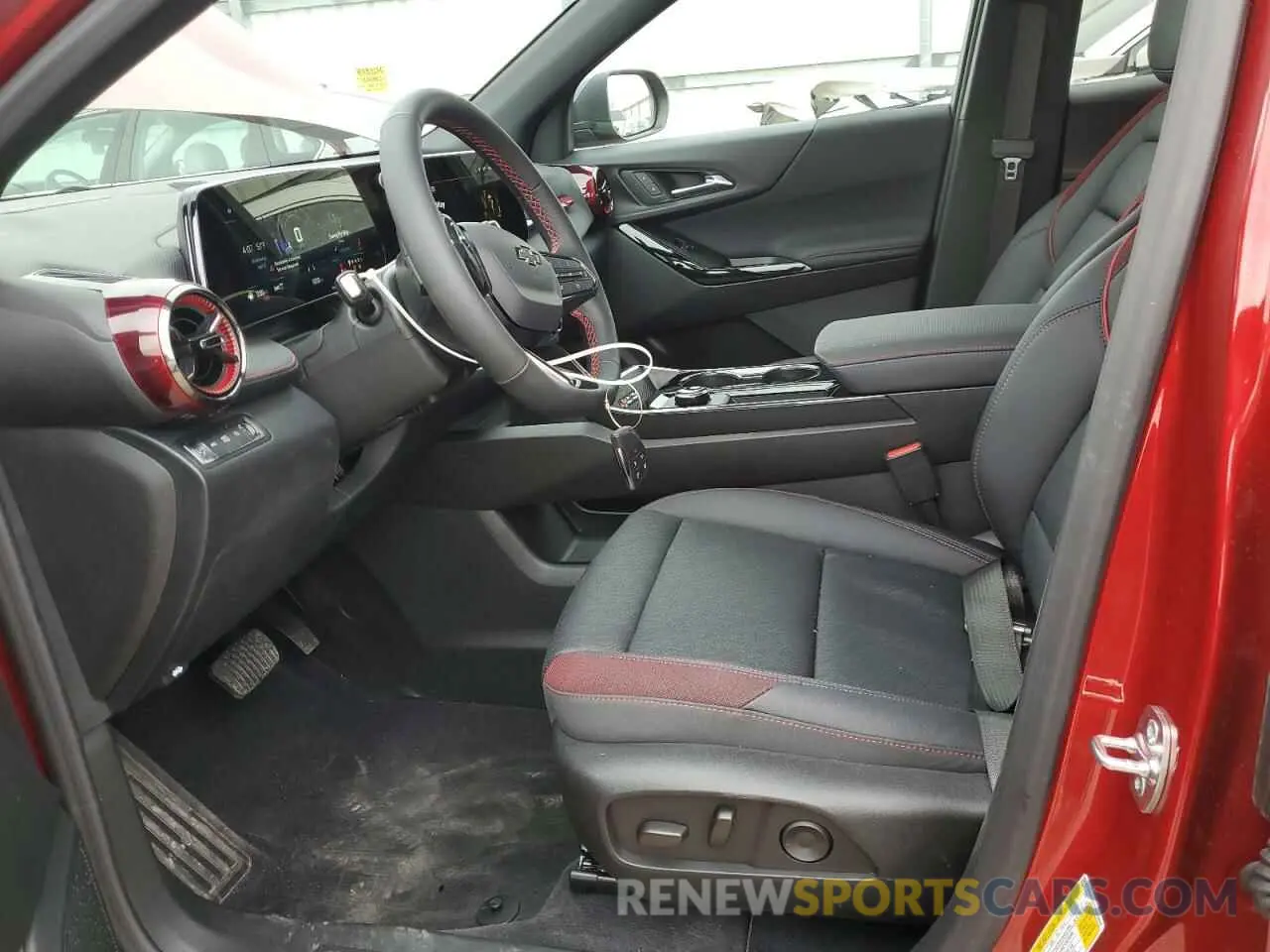 7 fotografías del automóvil dañado 3GNAXTEGXSL259454 CHEVROLET EQUINOX 2025