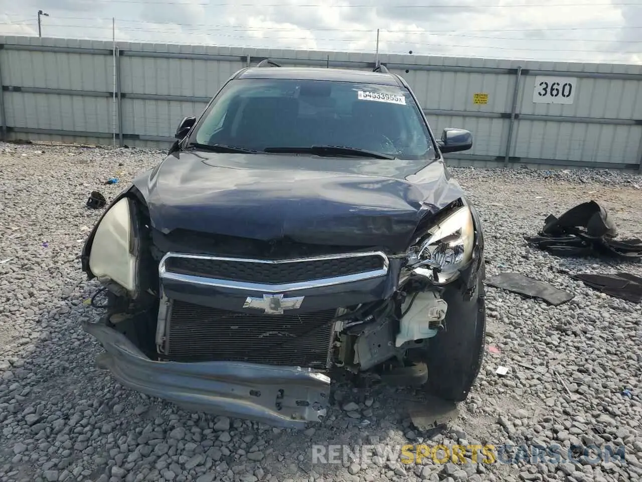 5 fotografías del automóvil dañado 2GNALBEK0F6227648 CHEVROLET EQUINOX 2026