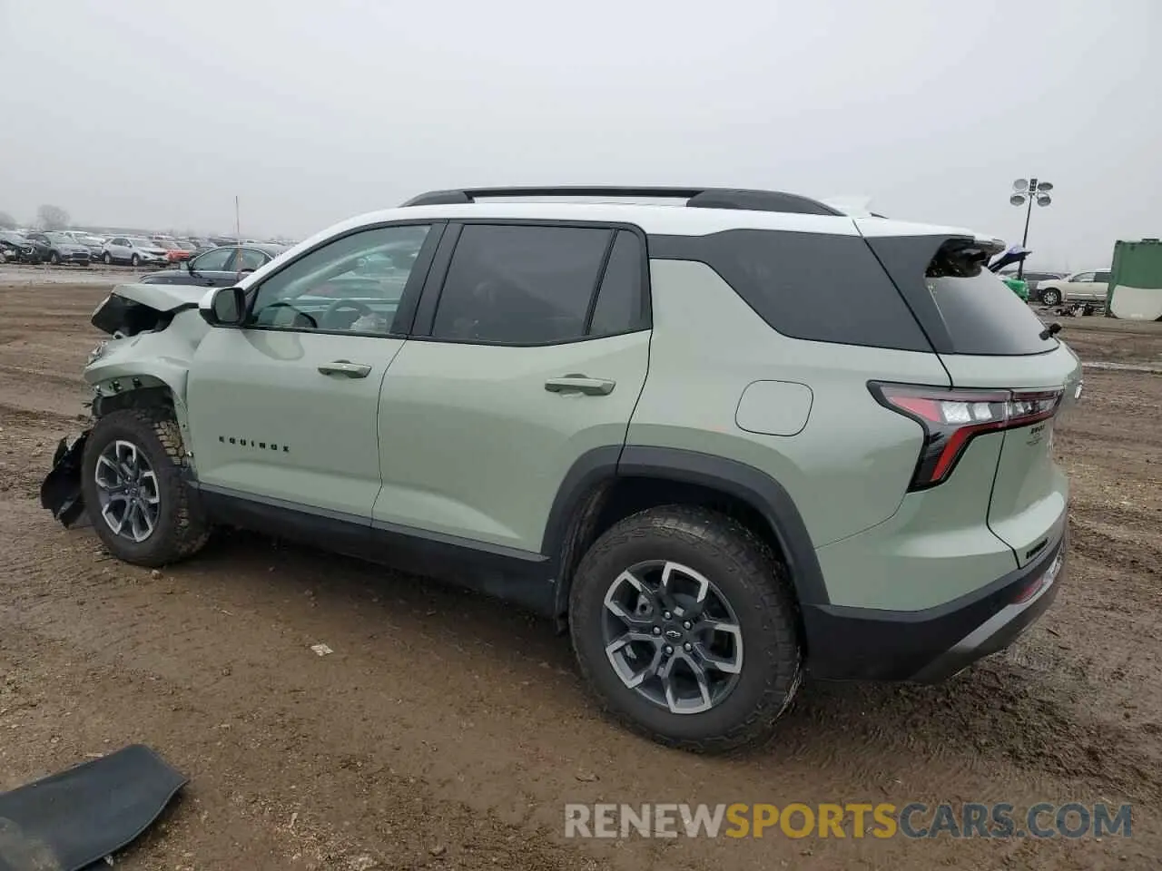2 fotografías del automóvil dañado 3GNAXKEG1SL115785 CHEVROLET EQUINOX AC 2025