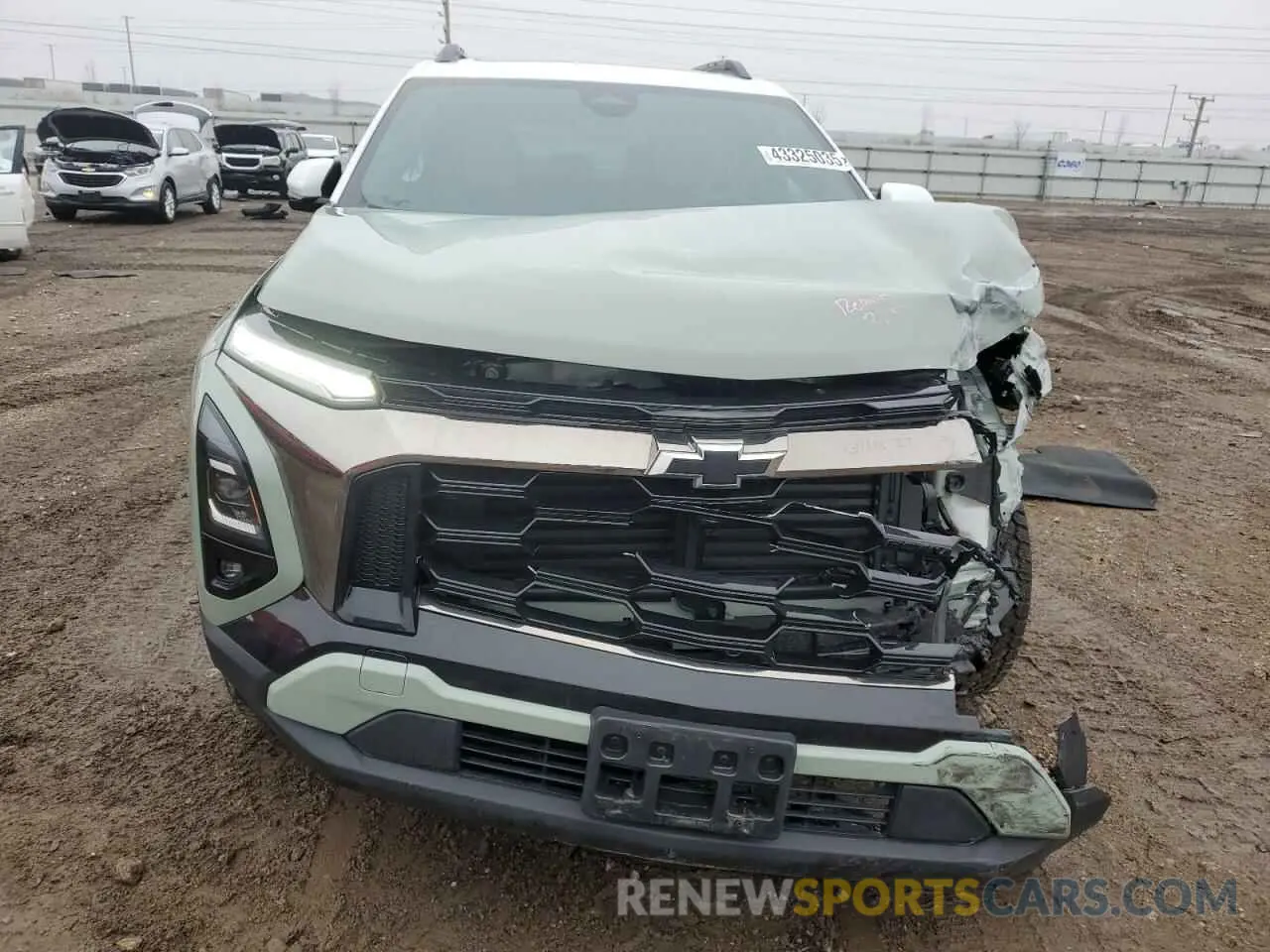 5 fotografías del automóvil dañado 3GNAXKEG1SL115785 CHEVROLET EQUINOX AC 2025