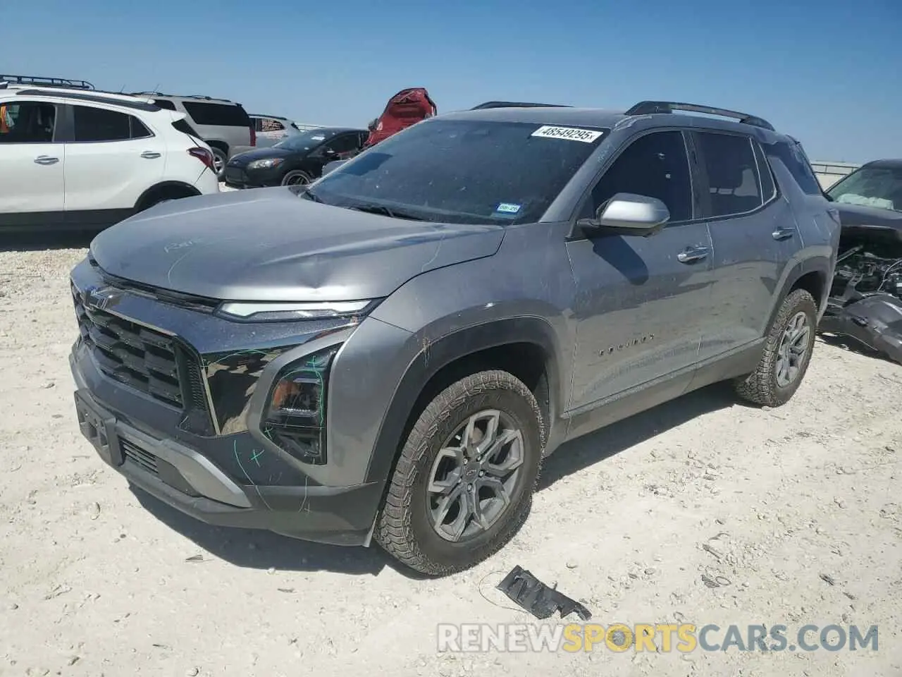 1 fotografías del automóvil dañado 3GNAXKEG8SL112379 CHEVROLET EQUINOX AC 2025