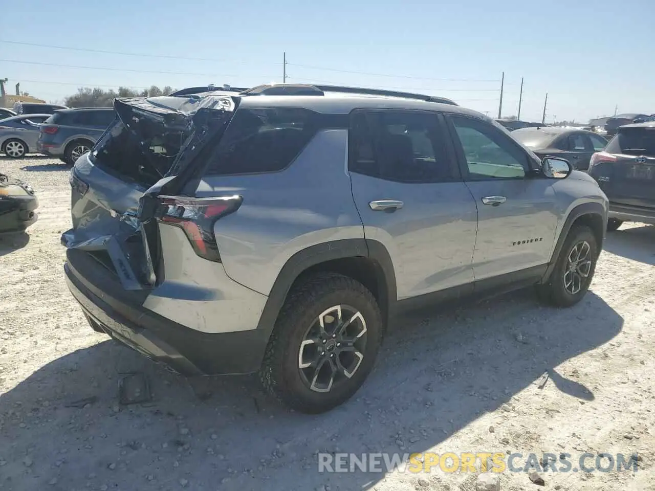 3 fotografías del automóvil dañado 3GNAXKEG8SL112379 CHEVROLET EQUINOX AC 2025