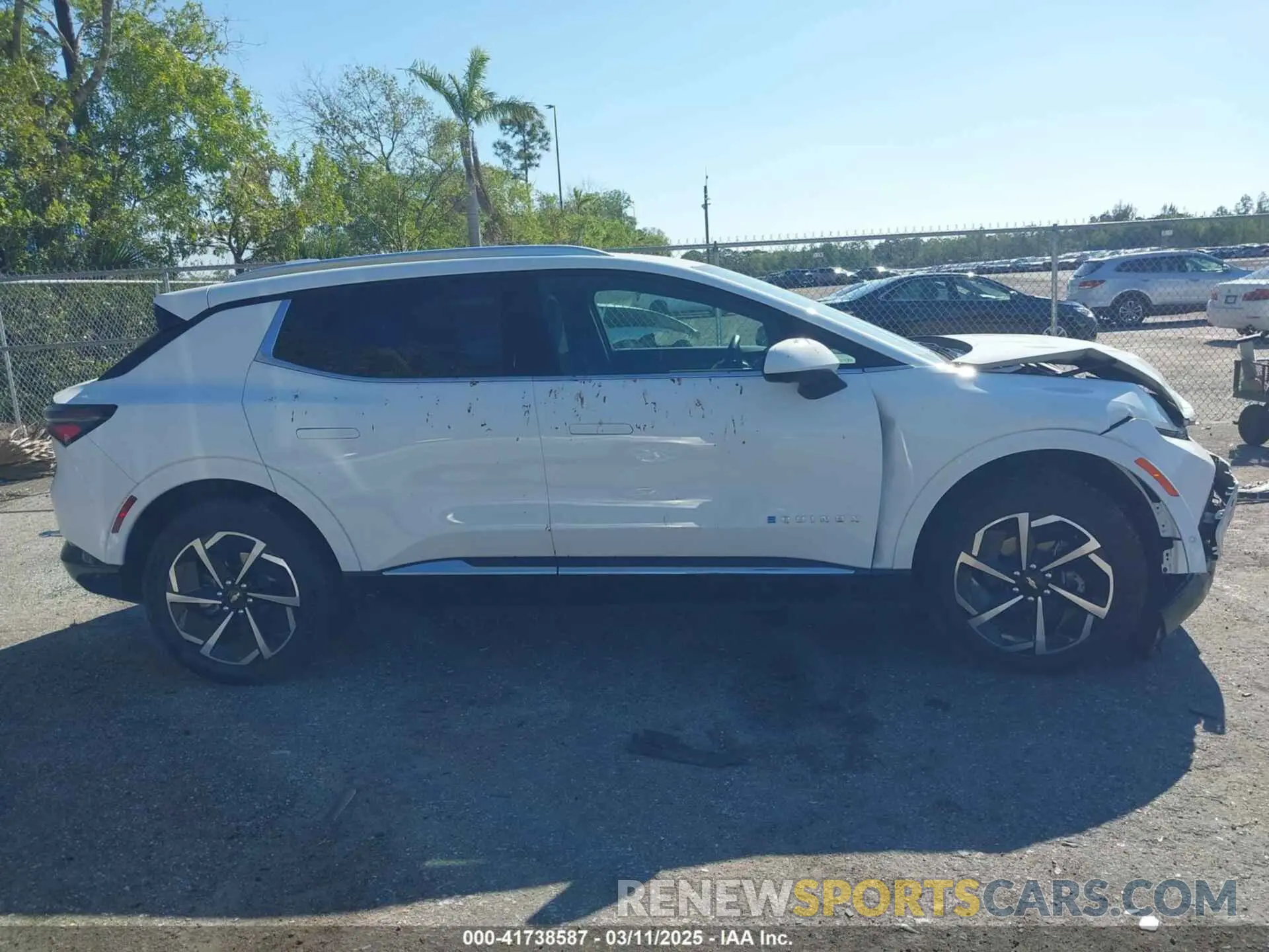 13 fotografías del automóvil dañado 3GN7DLRP5RS260069 CHEVROLET EQUINOX EV 2024