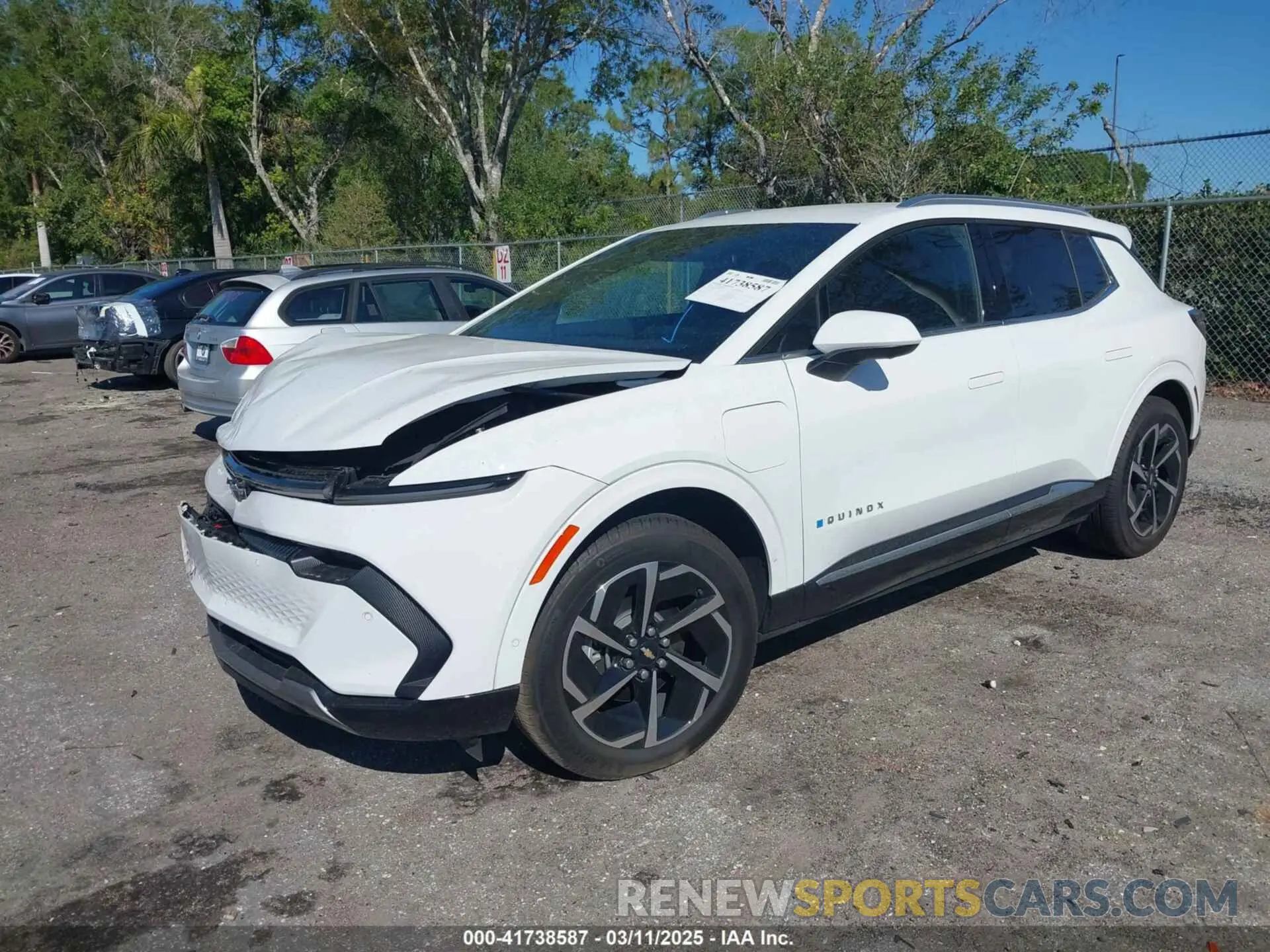 2 fotografías del automóvil dañado 3GN7DLRP5RS260069 CHEVROLET EQUINOX EV 2024