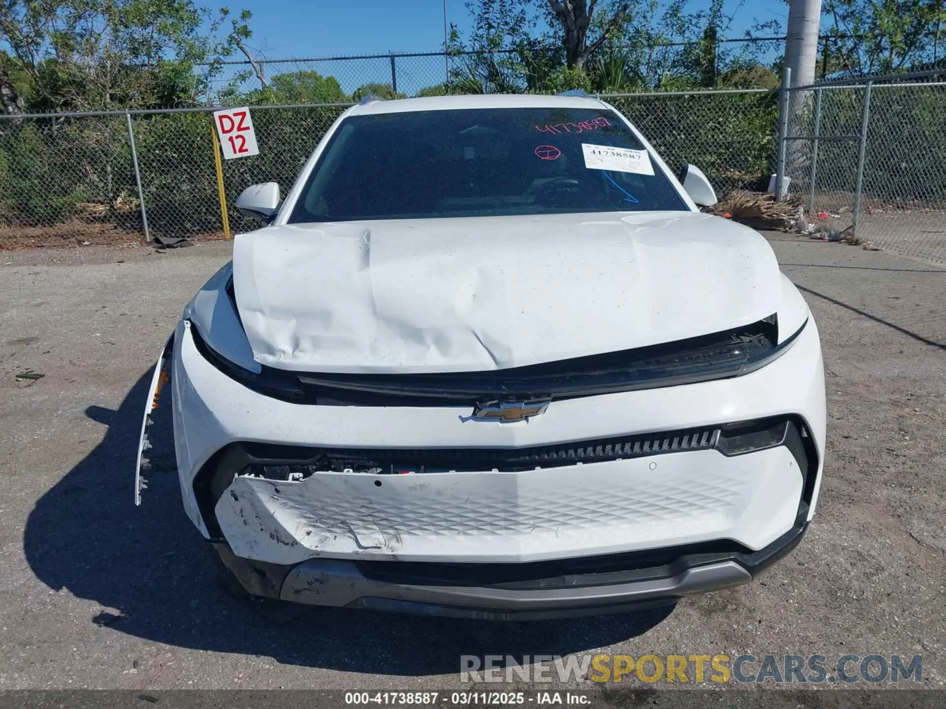 6 fotografías del automóvil dañado 3GN7DLRP5RS260069 CHEVROLET EQUINOX EV 2024