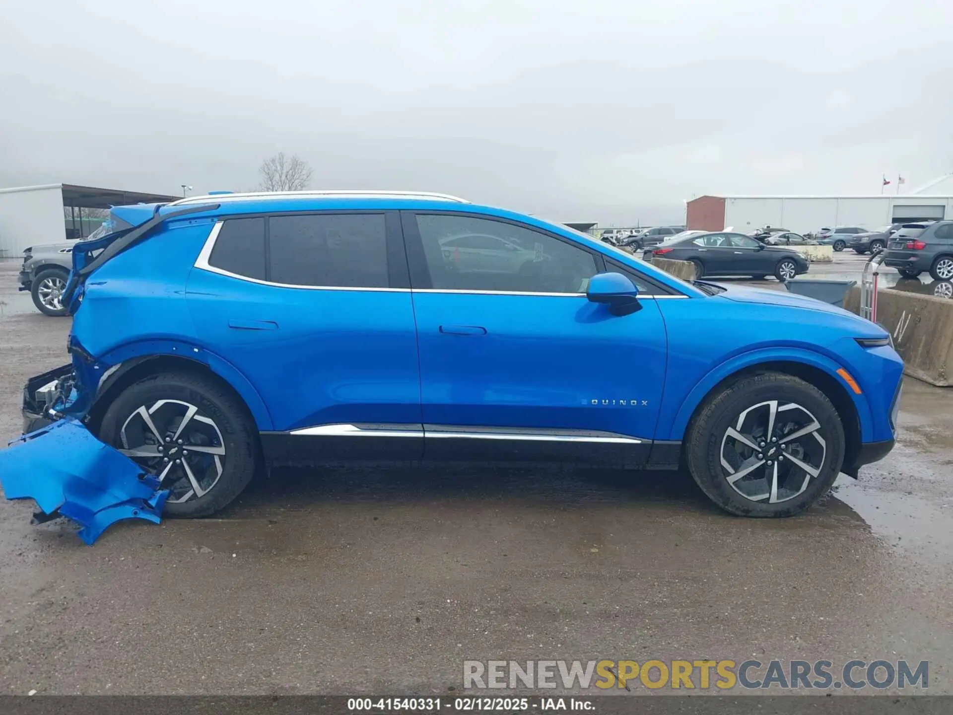 14 fotografías del automóvil dañado 3GN7DLRR6RS296807 CHEVROLET EQUINOX EV 2024