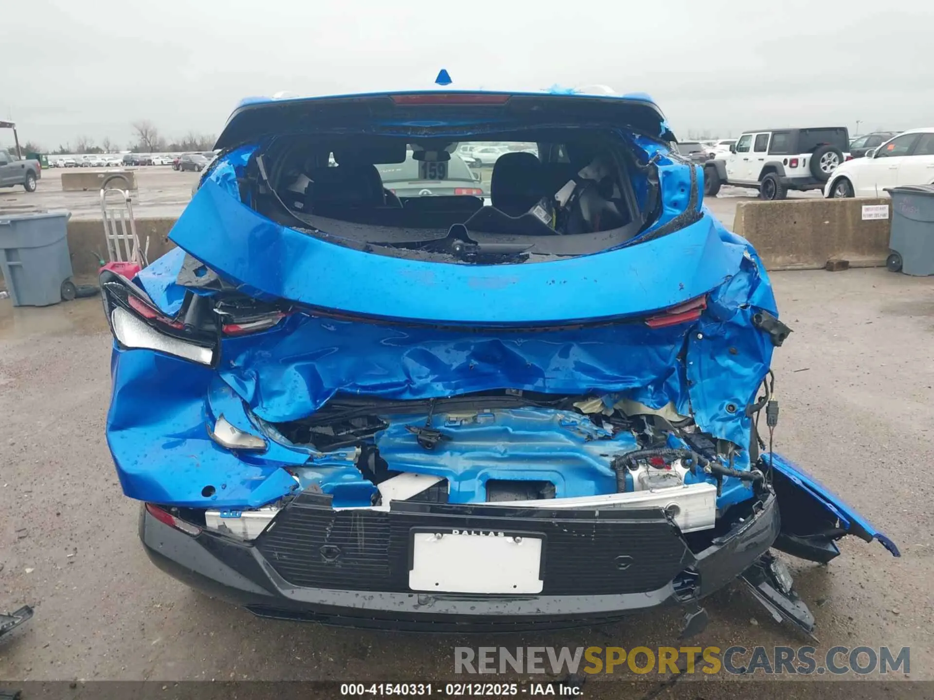 17 fotografías del automóvil dañado 3GN7DLRR6RS296807 CHEVROLET EQUINOX EV 2024
