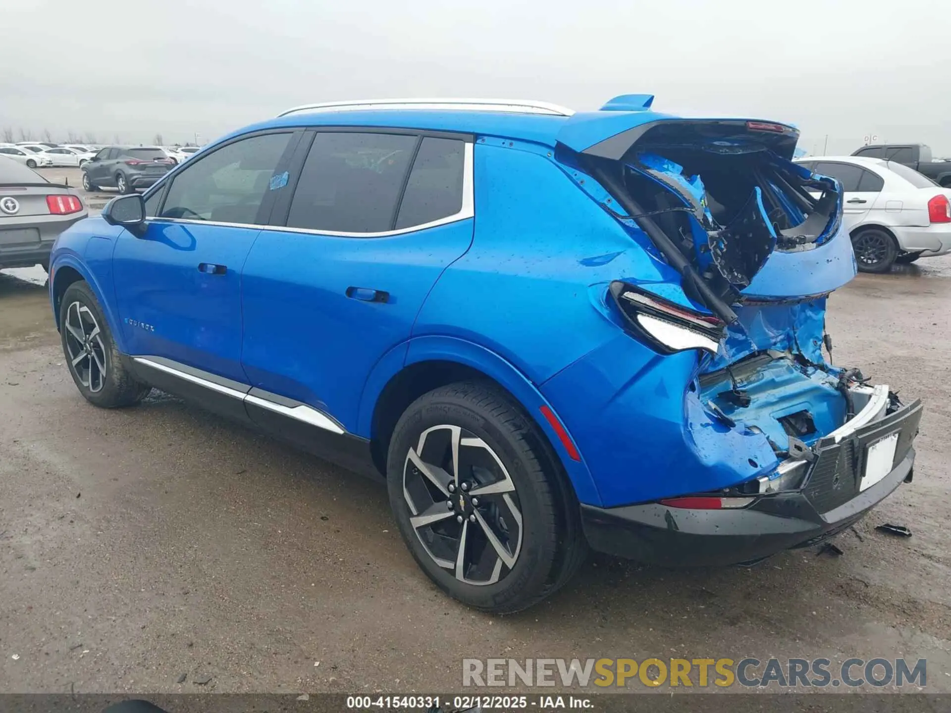 3 fotografías del automóvil dañado 3GN7DLRR6RS296807 CHEVROLET EQUINOX EV 2024