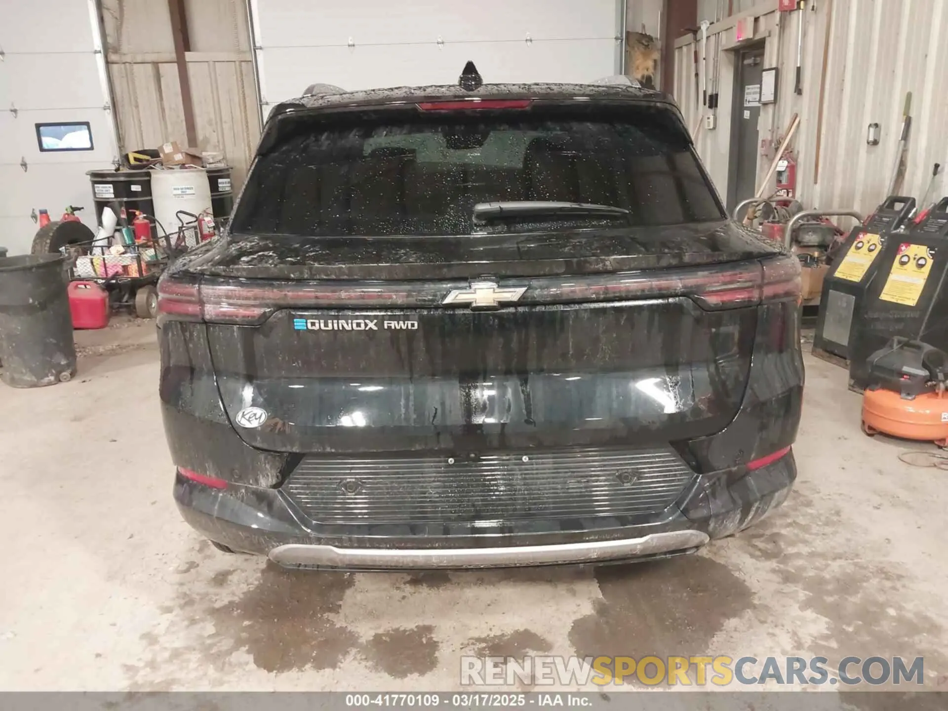 17 fotografías del automóvil dañado 3GN7DLRR8RS296422 CHEVROLET EQUINOX EV 2024