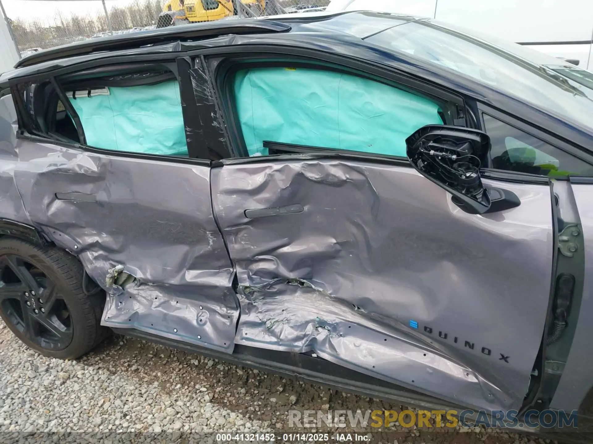 13 fotografías del automóvil dañado 3GN7DSRP0RS294950 CHEVROLET EQUINOX EV 2024