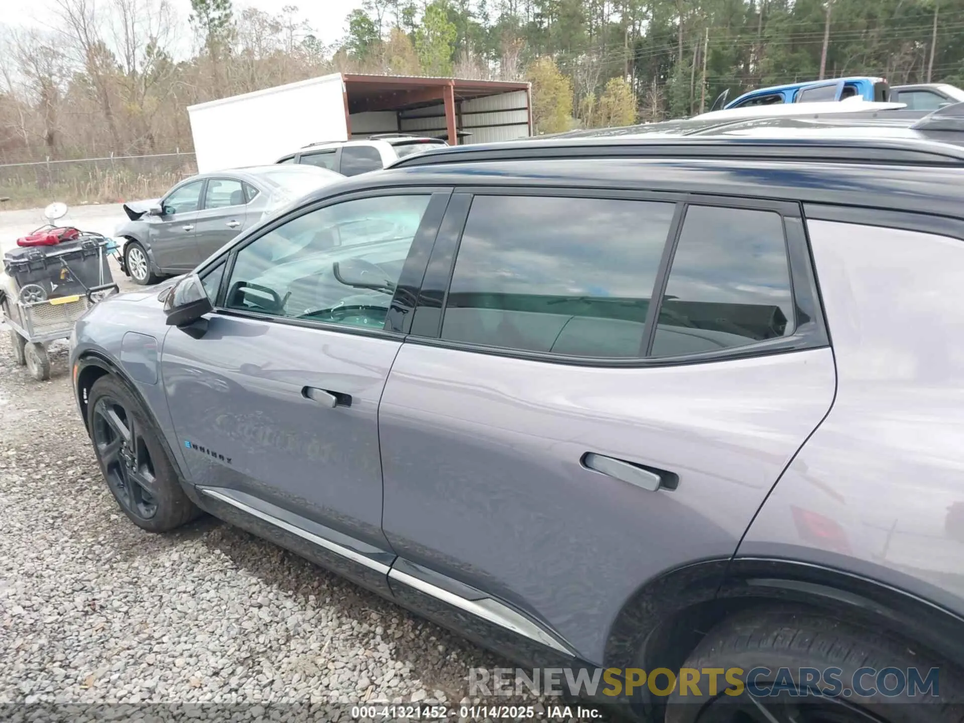 14 fotografías del automóvil dañado 3GN7DSRP0RS294950 CHEVROLET EQUINOX EV 2024