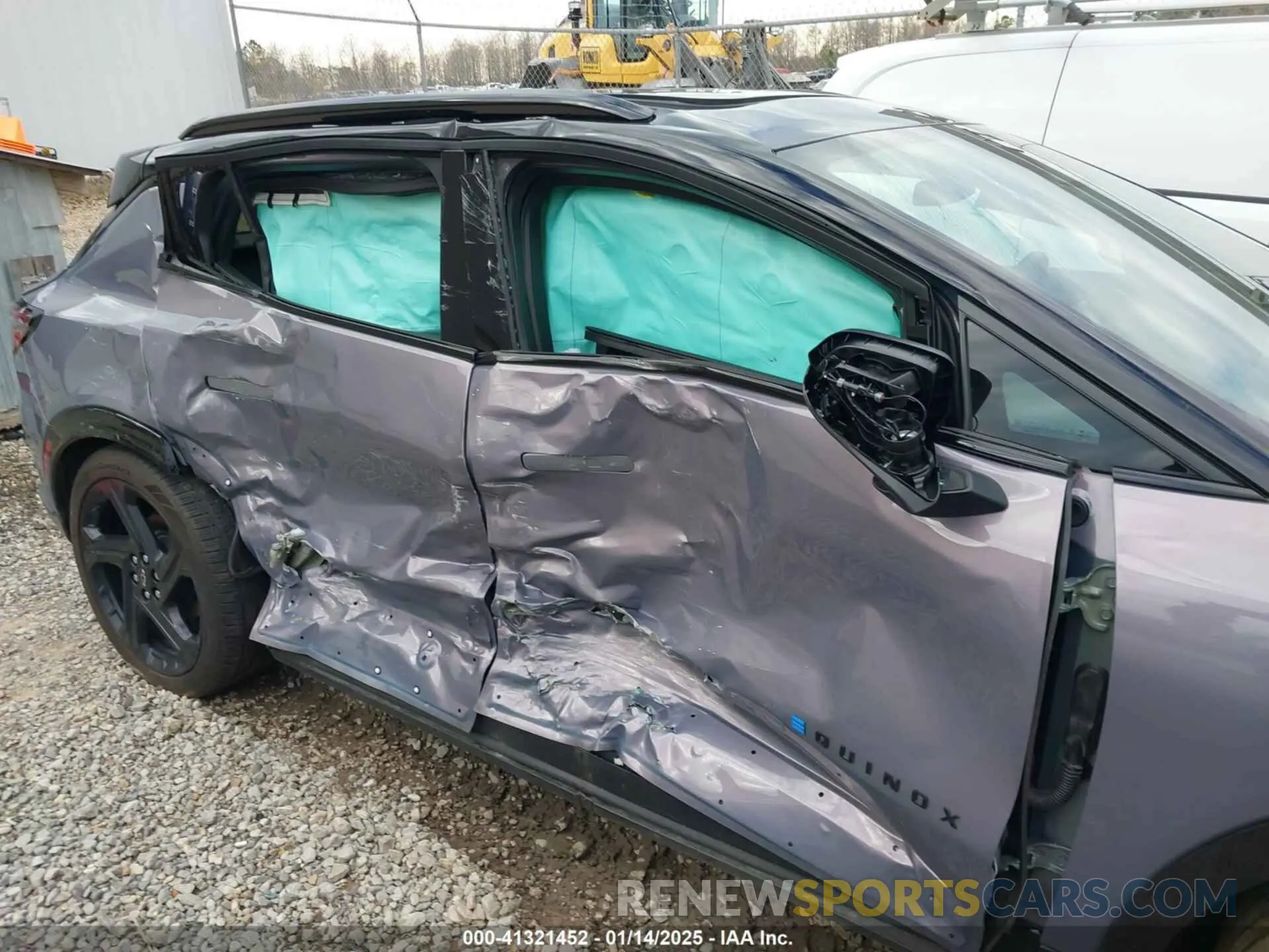 6 fotografías del automóvil dañado 3GN7DSRP0RS294950 CHEVROLET EQUINOX EV 2024
