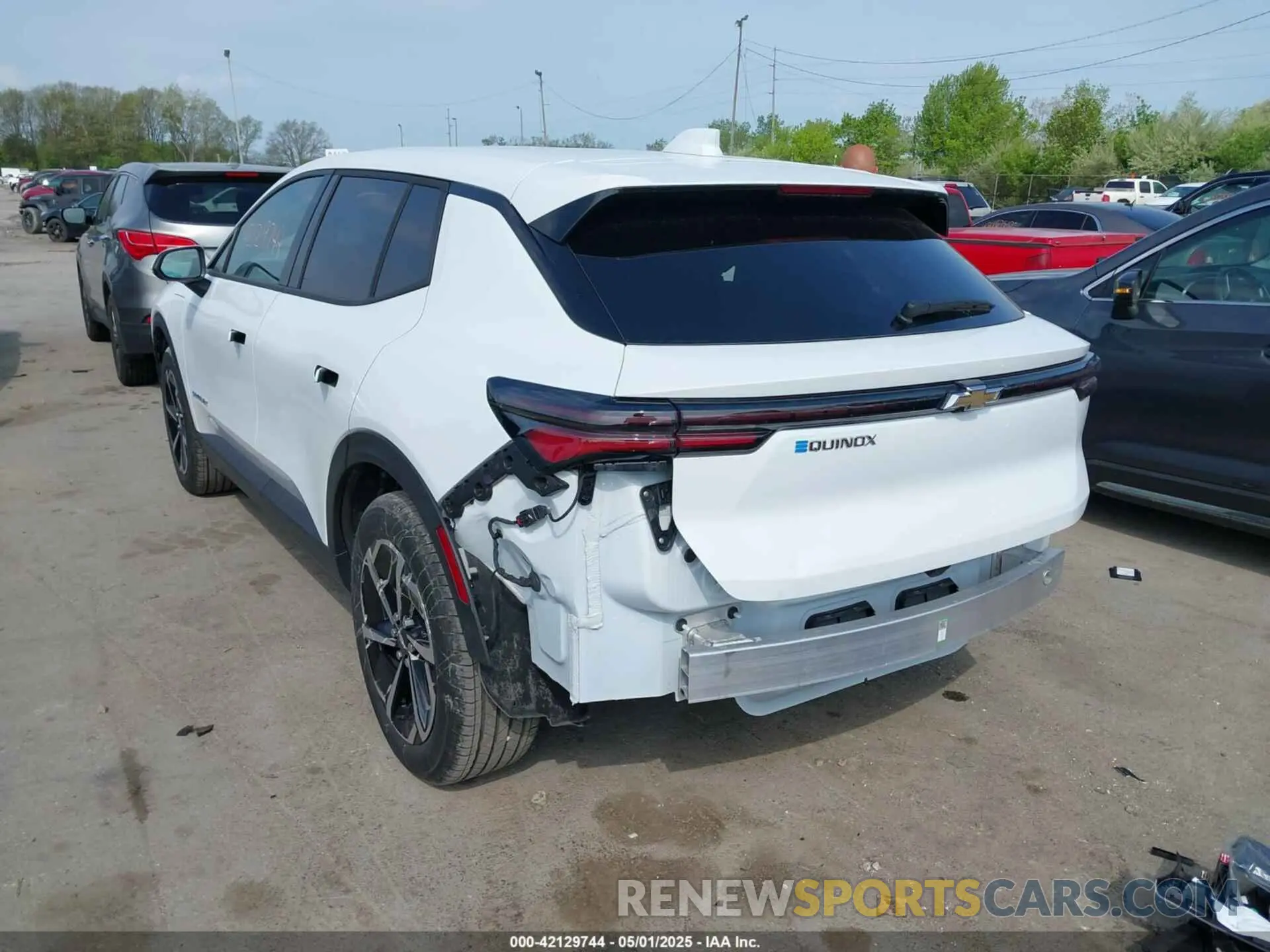 3 fotografías del automóvil dañado 3GN7DLRP1SS142641 CHEVROLET EQUINOX EV 2025