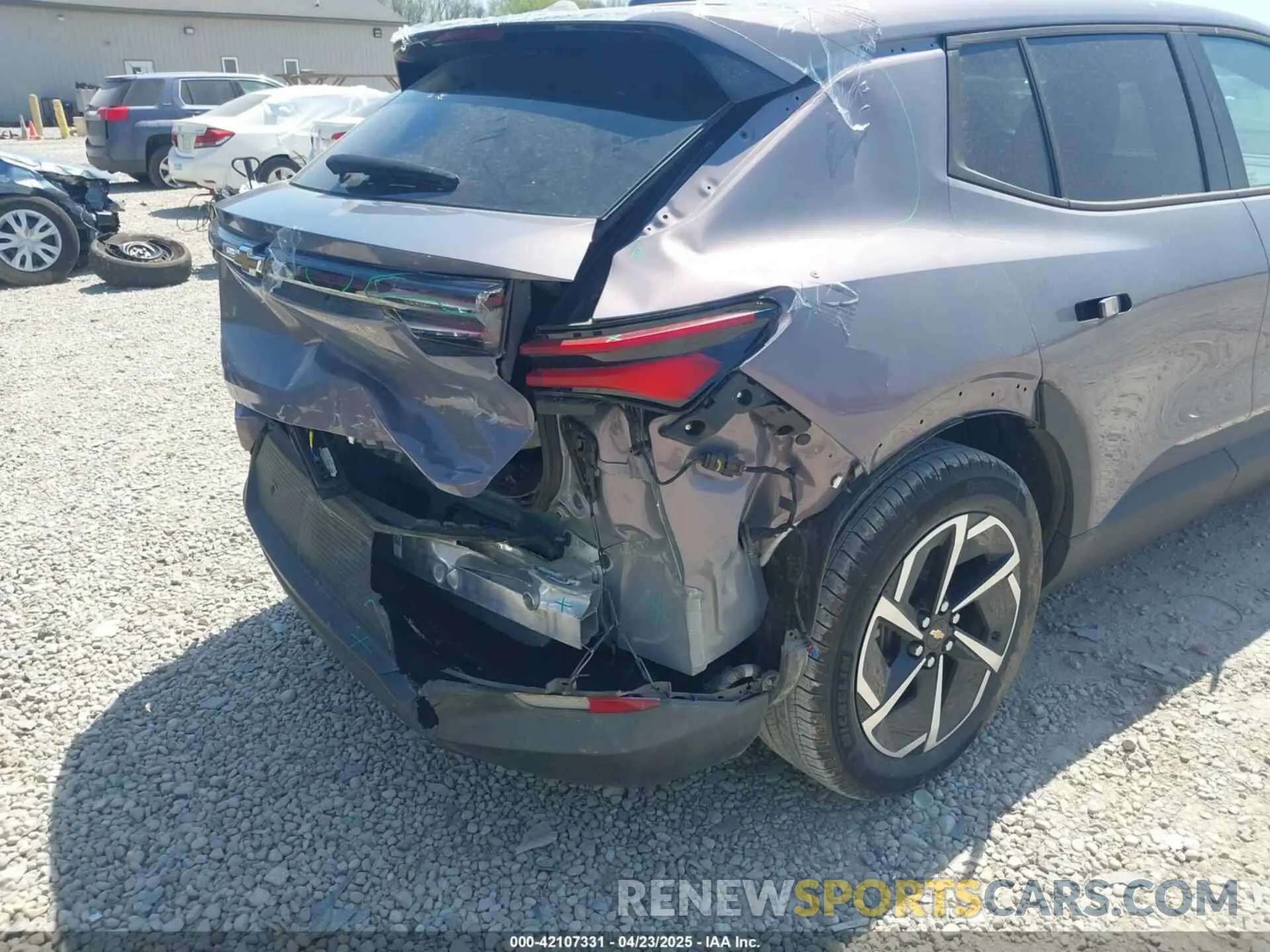12 fotografías del automóvil dañado 3GN7DLRP2SS149016 CHEVROLET EQUINOX EV 2025