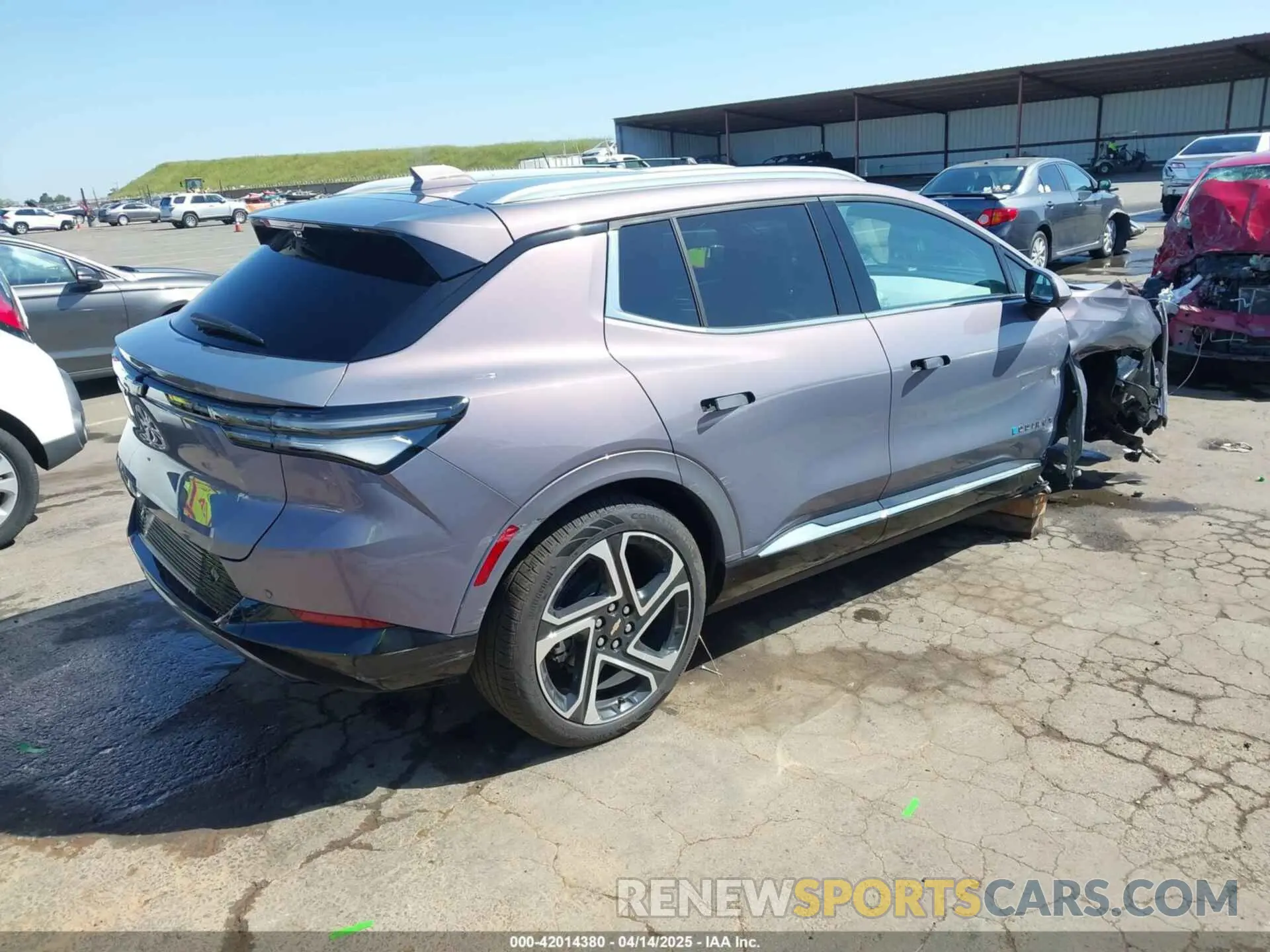 4 fotografías del automóvil dañado 3GN7DLRP6SS145485 CHEVROLET EQUINOX EV 2025