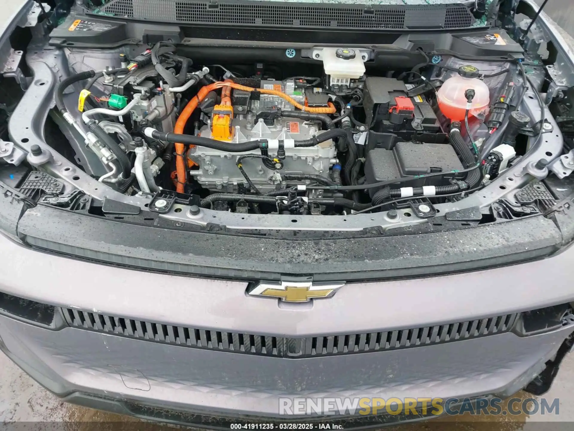 10 fotografías del automóvil dañado 3GN7DLRP7SS126668 CHEVROLET EQUINOX EV 2025