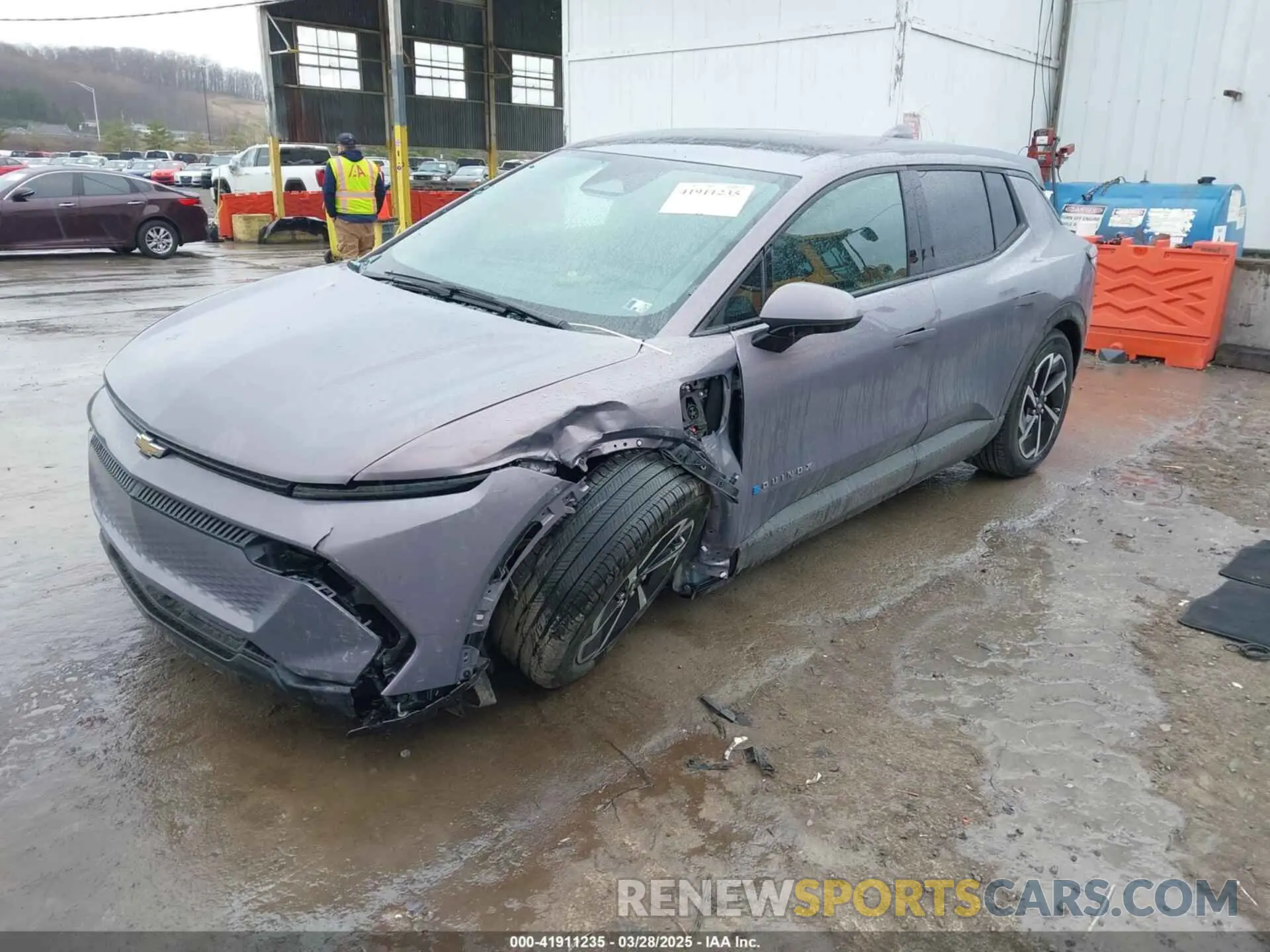 2 fotografías del automóvil dañado 3GN7DLRP7SS126668 CHEVROLET EQUINOX EV 2025