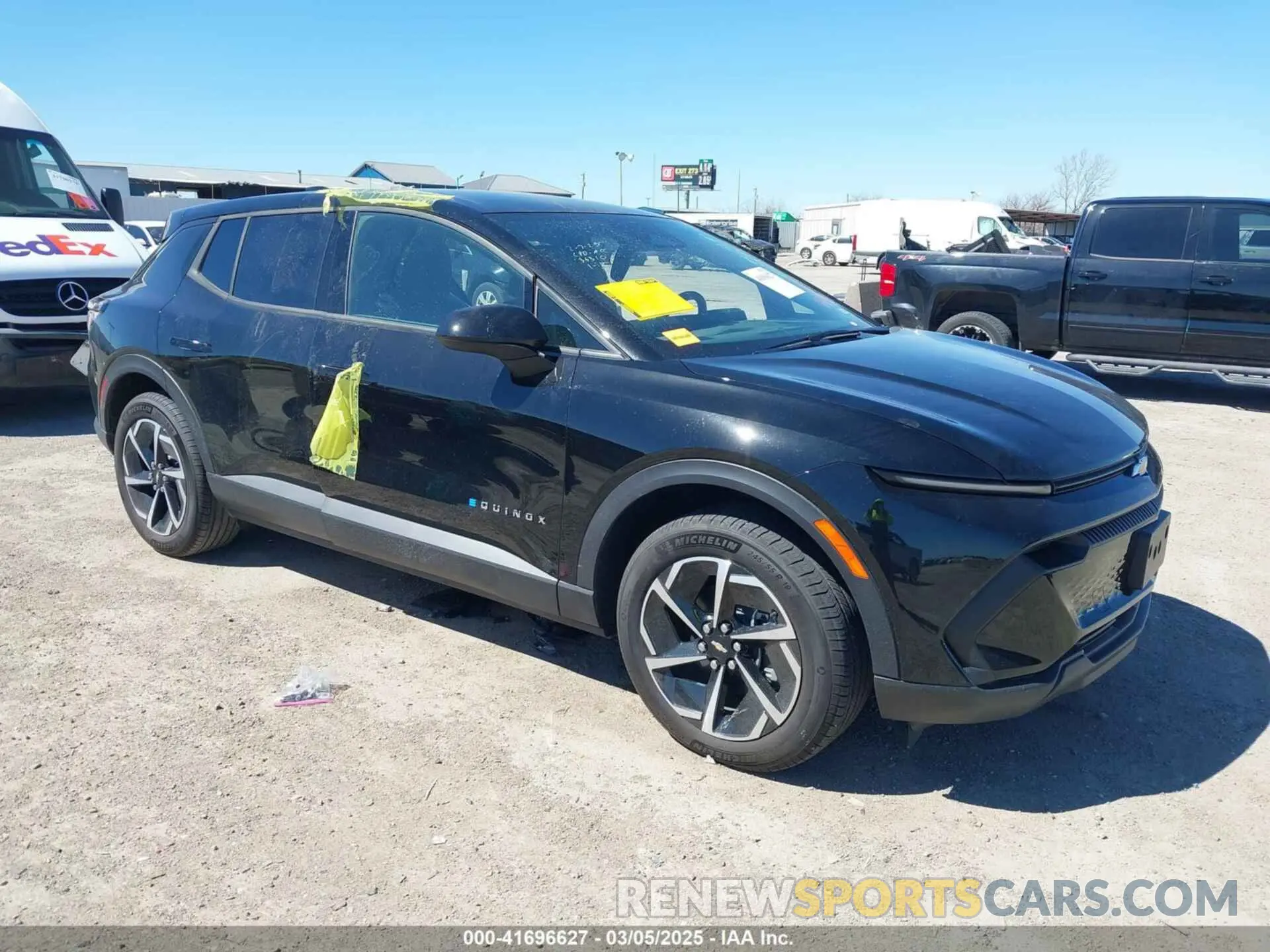 1 fotografías del automóvil dañado 3GN7DLRP7SS163767 CHEVROLET EQUINOX EV 2025