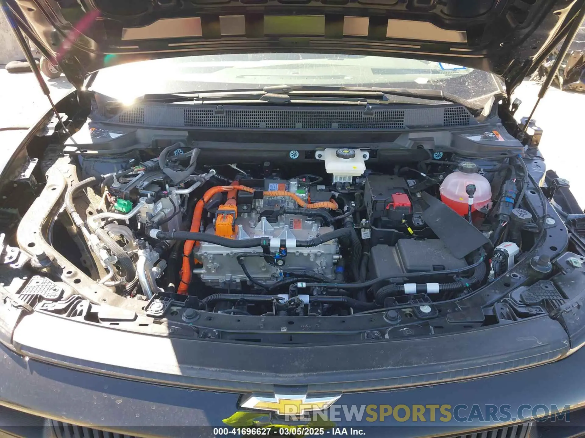 10 fotografías del automóvil dañado 3GN7DLRP7SS163767 CHEVROLET EQUINOX EV 2025