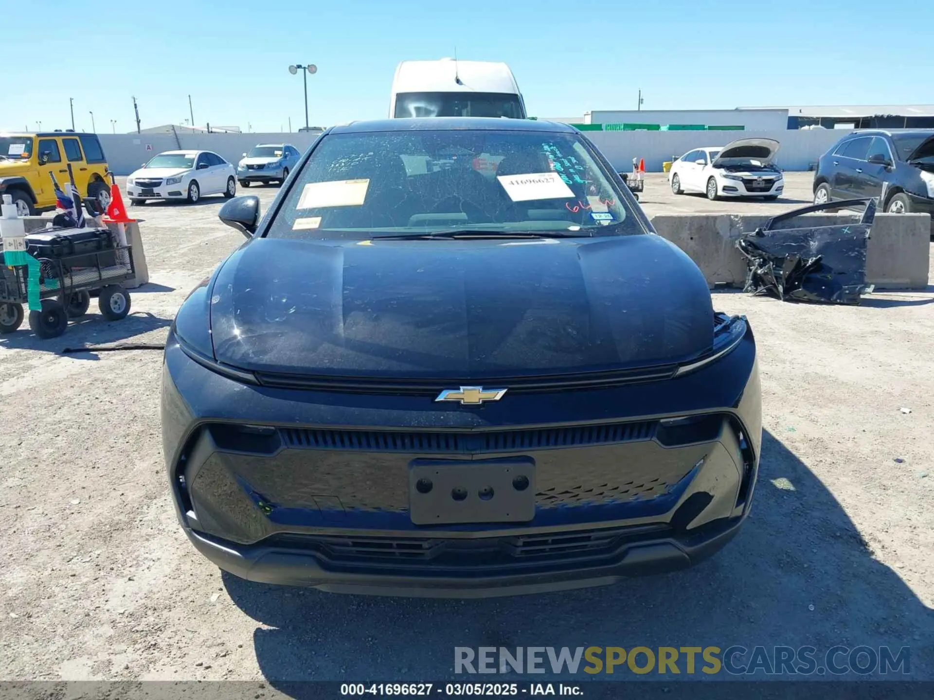 13 fotografías del automóvil dañado 3GN7DLRP7SS163767 CHEVROLET EQUINOX EV 2025