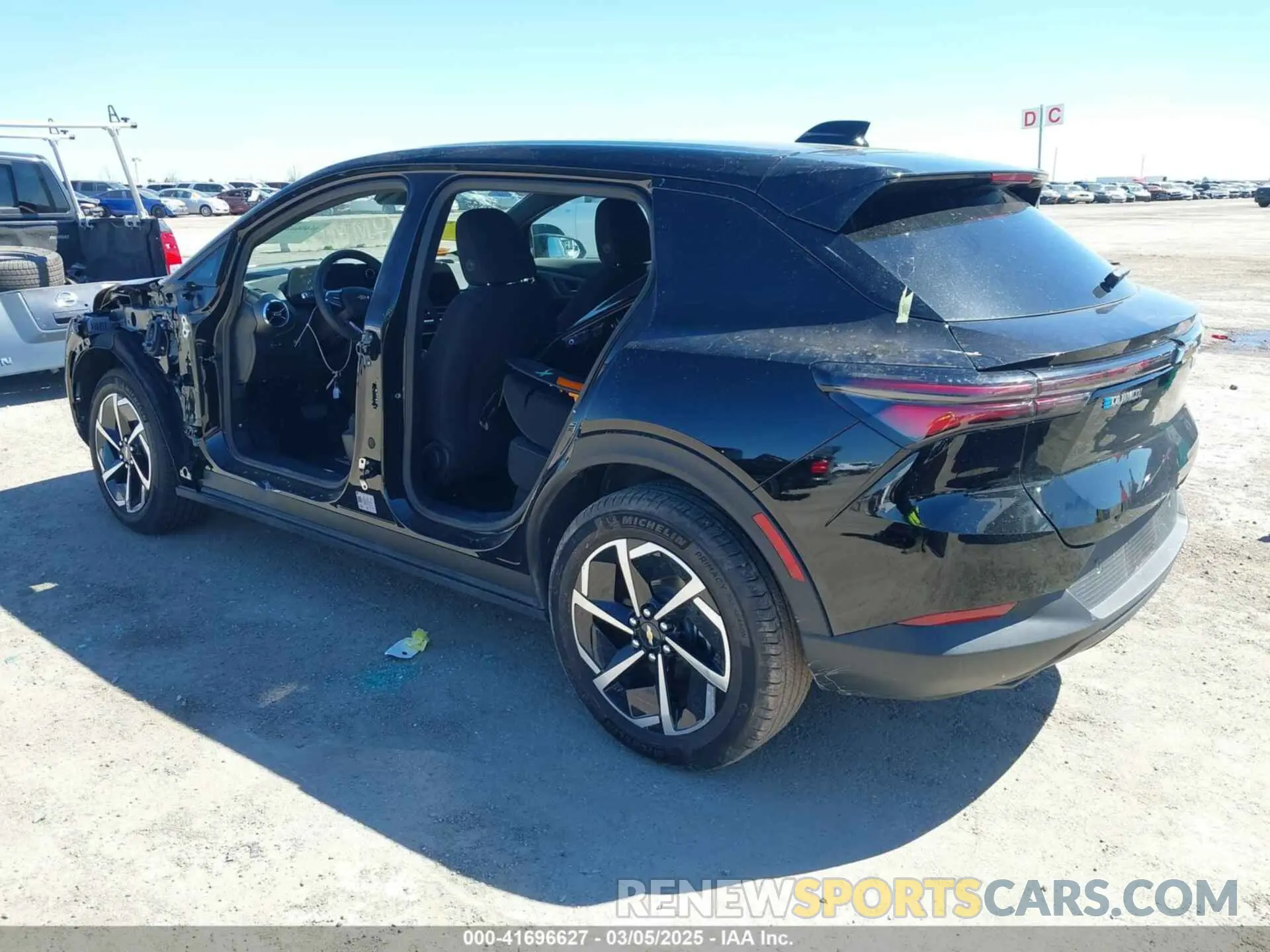 3 fotografías del automóvil dañado 3GN7DLRP7SS163767 CHEVROLET EQUINOX EV 2025
