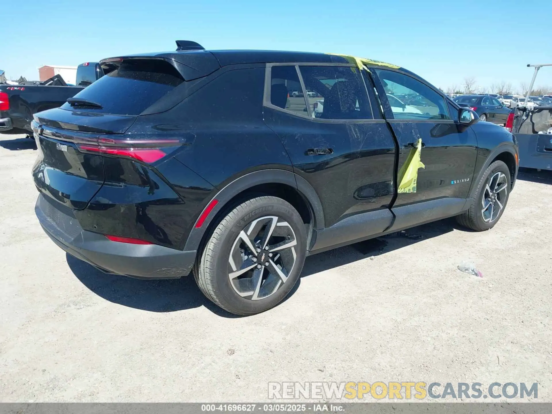 4 fotografías del automóvil dañado 3GN7DLRP7SS163767 CHEVROLET EQUINOX EV 2025