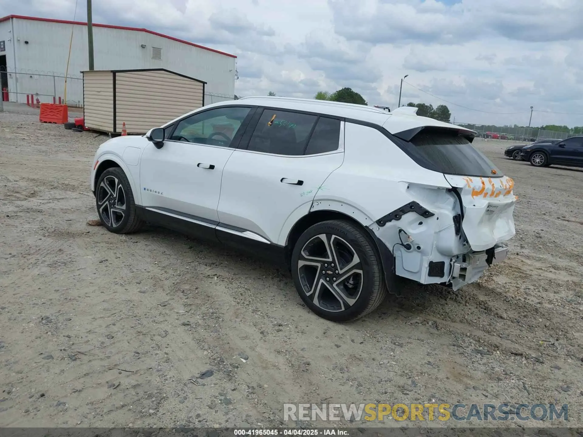 3 fotografías del automóvil dañado 3GN7DLRP8SS124038 CHEVROLET EQUINOX EV 2025