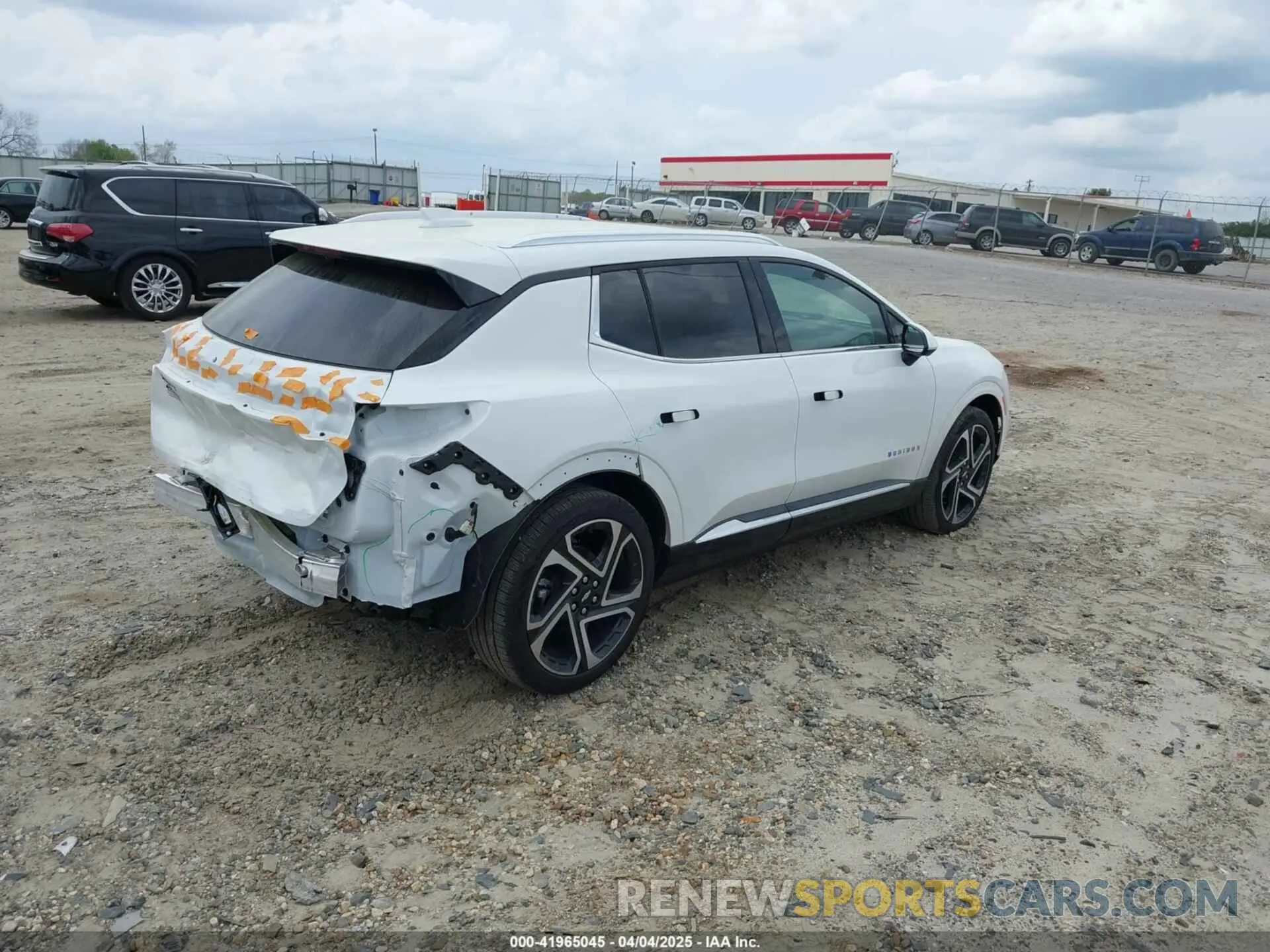 4 fotografías del automóvil dañado 3GN7DLRP8SS124038 CHEVROLET EQUINOX EV 2025