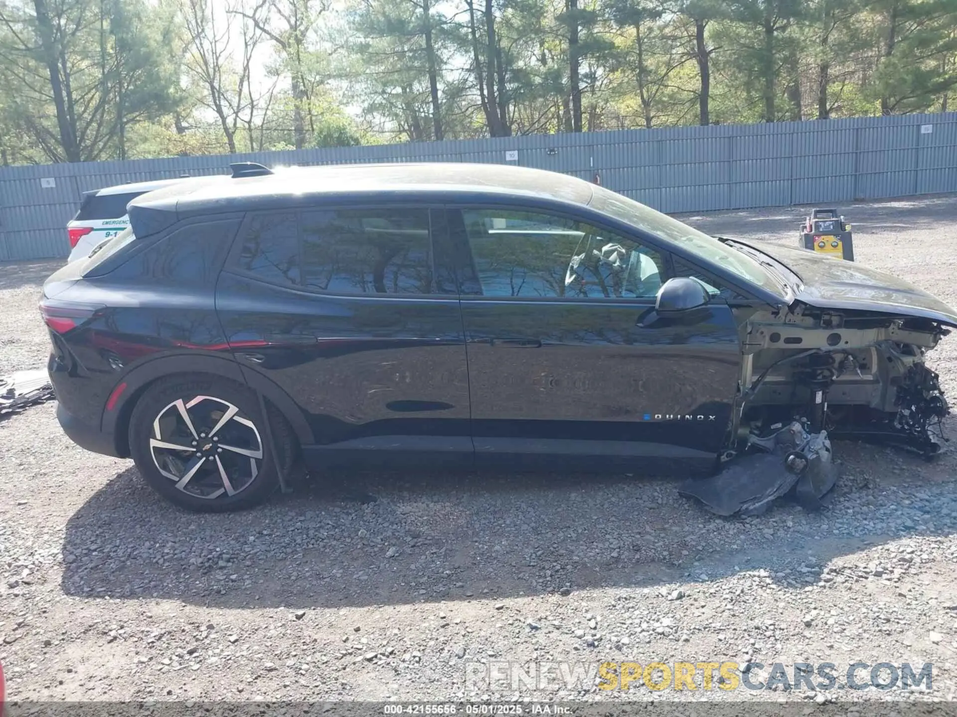 13 fotografías del automóvil dañado 3GN7DLRP8SS142670 CHEVROLET EQUINOX EV 2025