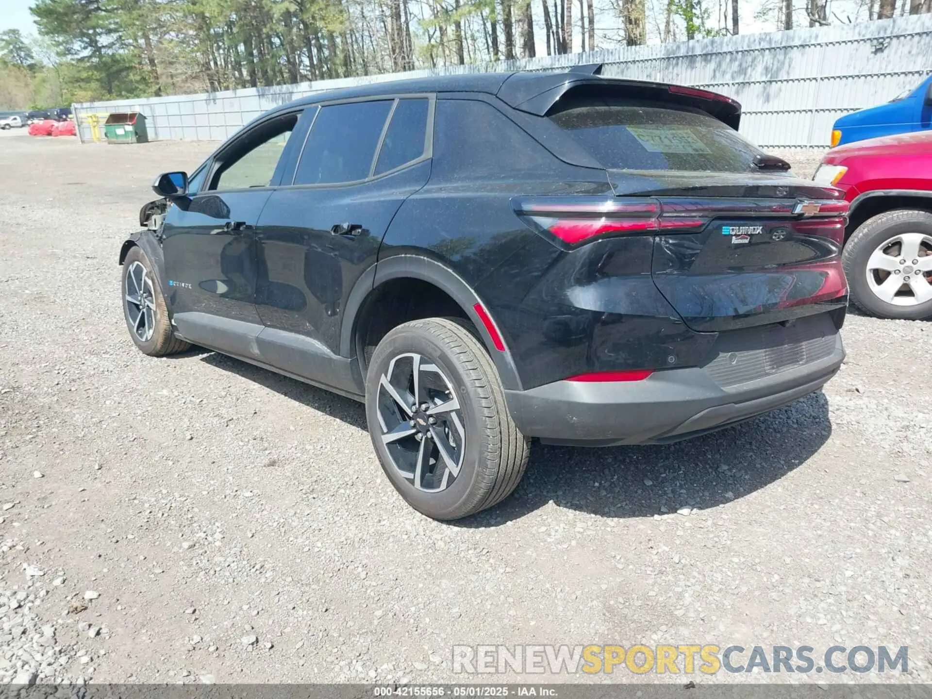3 fotografías del automóvil dañado 3GN7DLRP8SS142670 CHEVROLET EQUINOX EV 2025