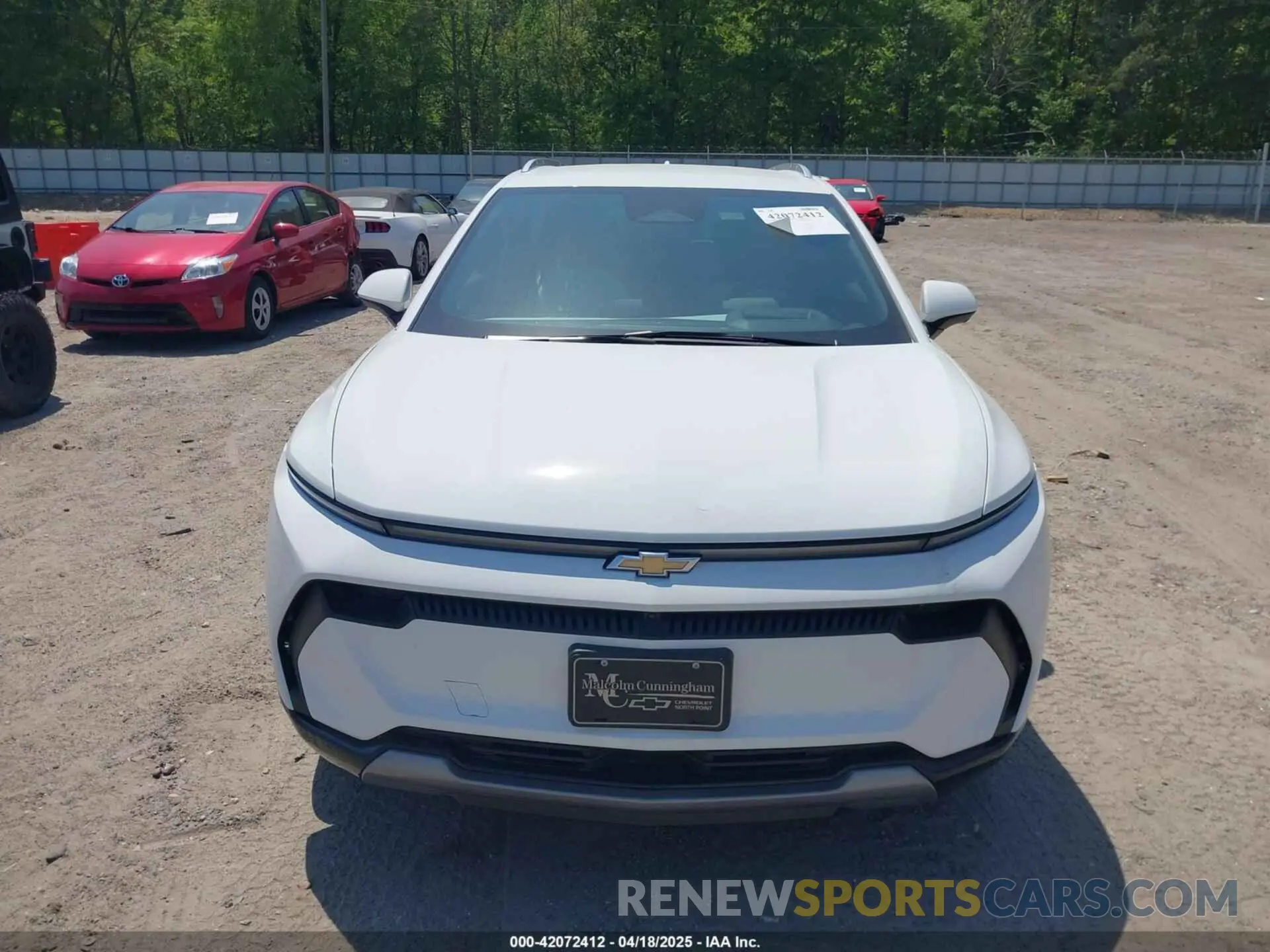 12 fotografías del automóvil dañado 3GN7DLRP9SS111427 CHEVROLET EQUINOX EV 2025