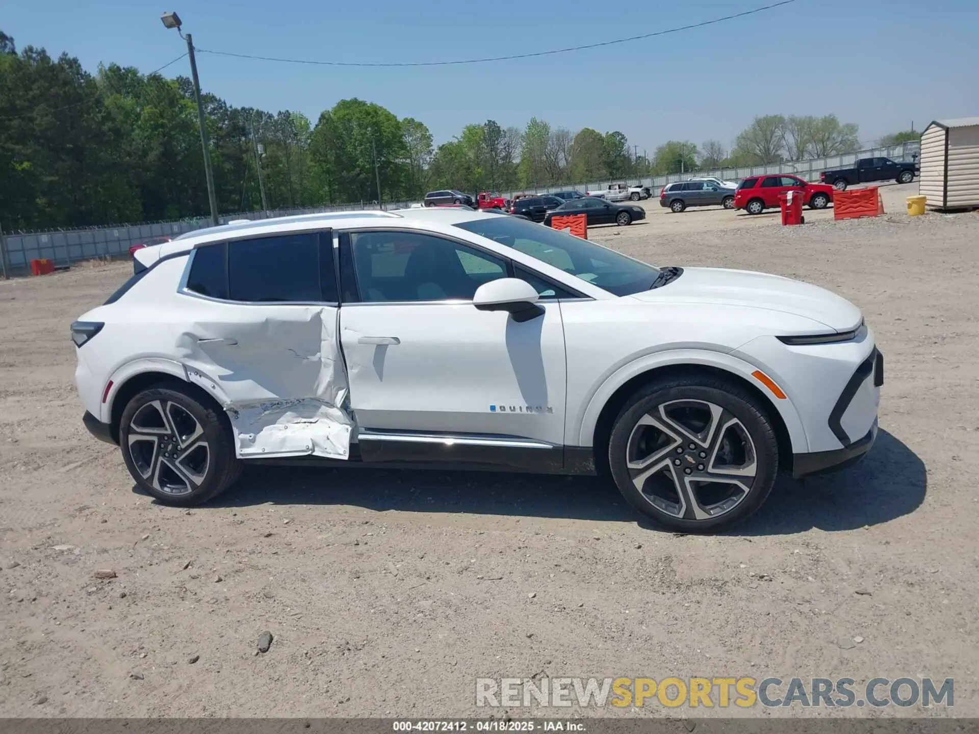 13 fotografías del automóvil dañado 3GN7DLRP9SS111427 CHEVROLET EQUINOX EV 2025