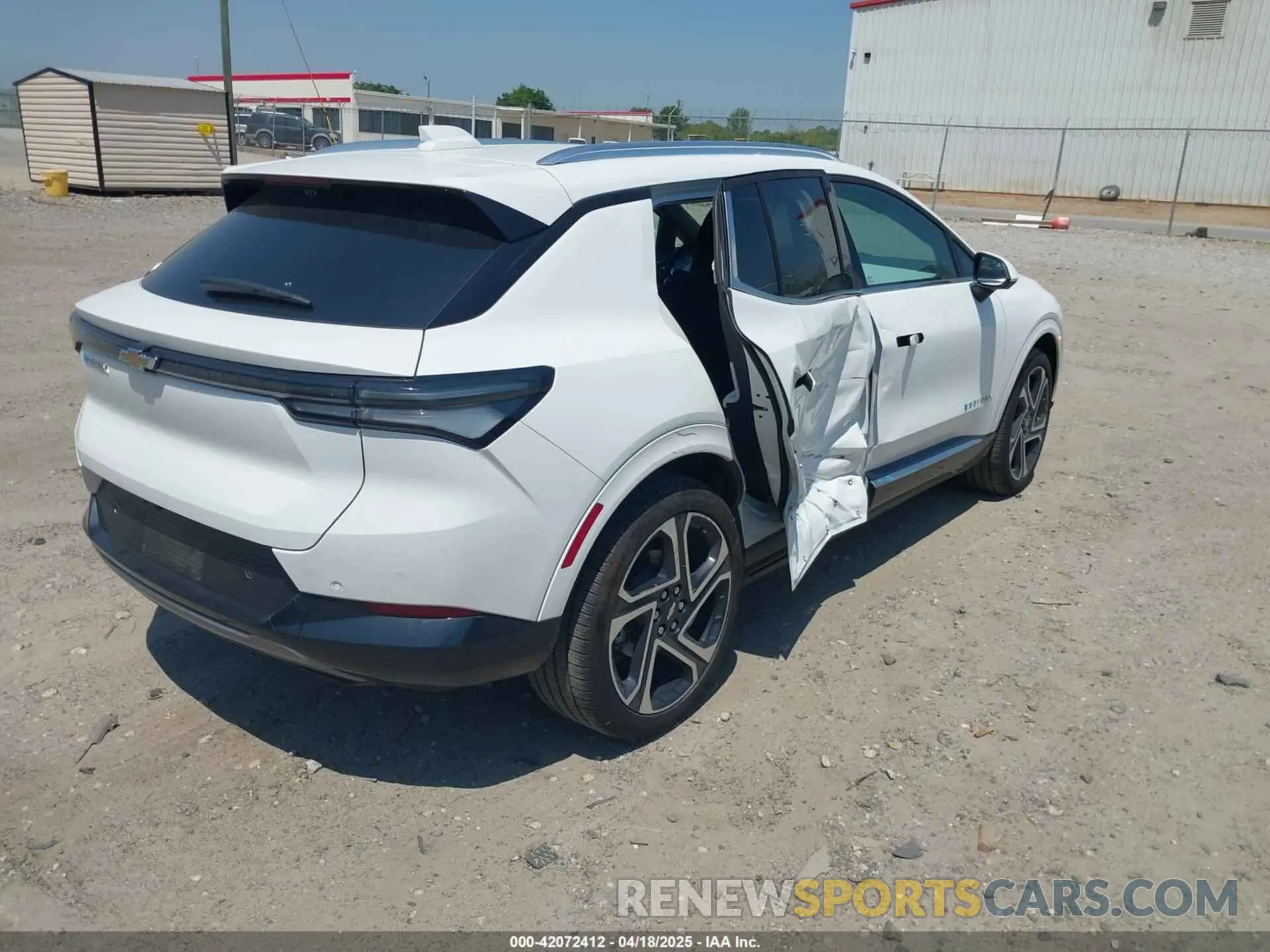 4 fotografías del automóvil dañado 3GN7DLRP9SS111427 CHEVROLET EQUINOX EV 2025