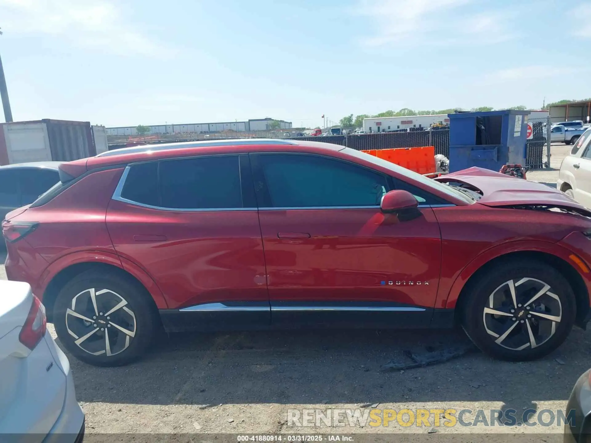 14 fotografías del automóvil dañado 3GN7DLRPXSS146025 CHEVROLET EQUINOX EV 2025