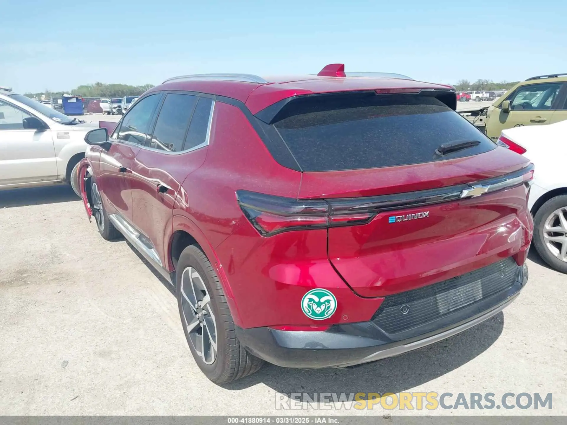 3 fotografías del automóvil dañado 3GN7DLRPXSS146025 CHEVROLET EQUINOX EV 2025