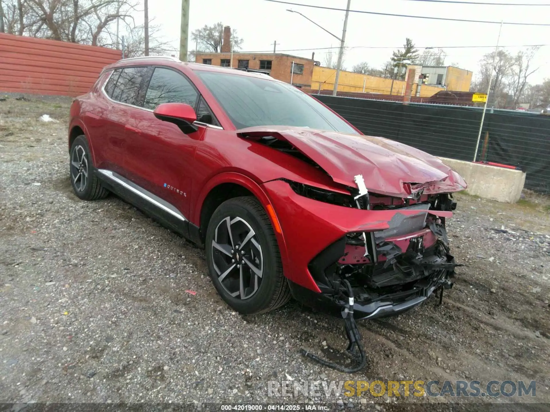 1 fotografías del automóvil dañado 3GN7DLRR8SS156912 CHEVROLET EQUINOX EV 2025
